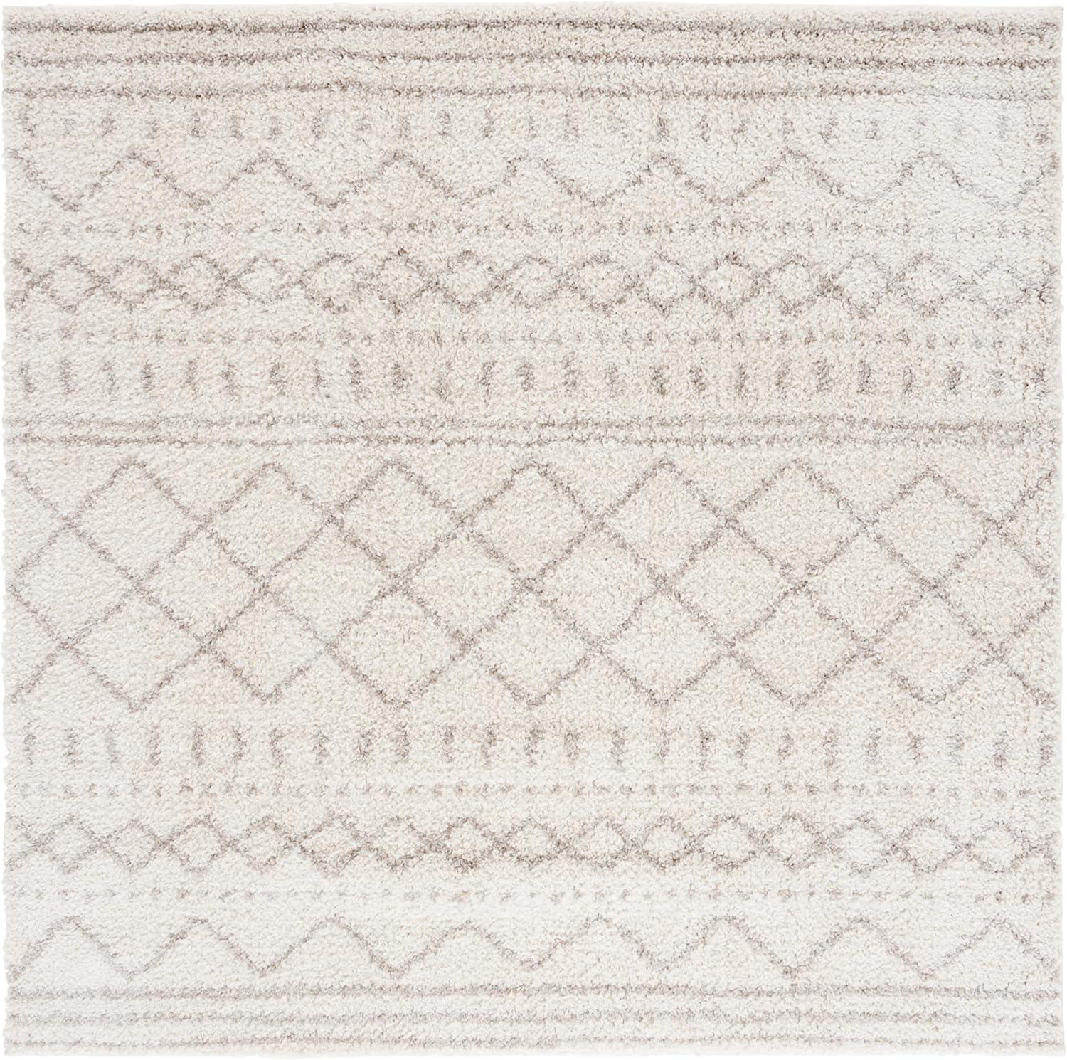 image:imageSAFAVIEH Area Rug 8x10 Arizona Shag Collection Large Ivory amp Beige Moroccan Boho Design NonShedding amp Easy to Clean Ideal for Living Room Bedroom Dining Space ASG741AIvoryBeige