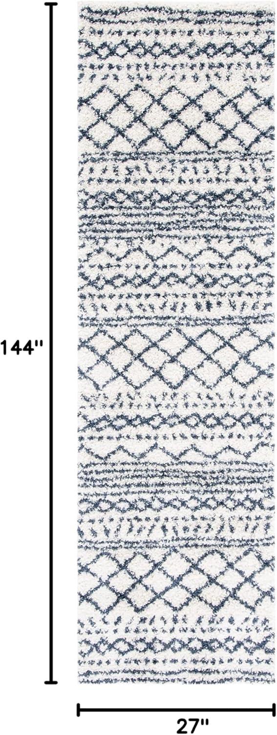 image:imageSAFAVIEH Area Rug 8x10 Arizona Shag Collection Large Ivory amp Beige Moroccan Boho Design NonShedding amp Easy to Clean Ideal for Living Room Bedroom Dining Space ASG741AIvorySlate