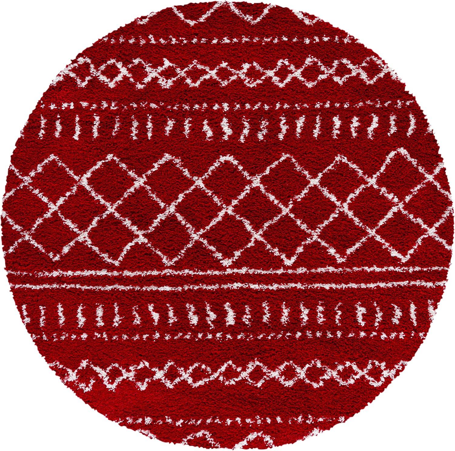 image:imageSAFAVIEH Area Rug 8x10 Arizona Shag Collection Large Ivory amp Beige Moroccan Boho Design NonShedding amp Easy to Clean Ideal for Living Room Bedroom Dining Space ASG741ARedIvory