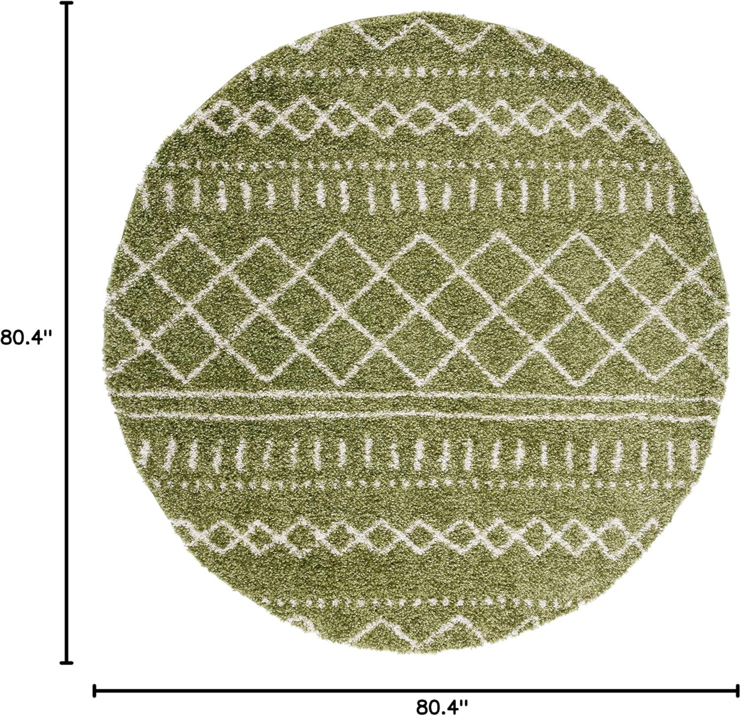 image:imageSAFAVIEH Area Rug 8x10 Arizona Shag Collection Large Ivory amp Beige Moroccan Boho Design NonShedding amp Easy to Clean Ideal for Living Room Bedroom Dining Space ASG741AGreenIvory