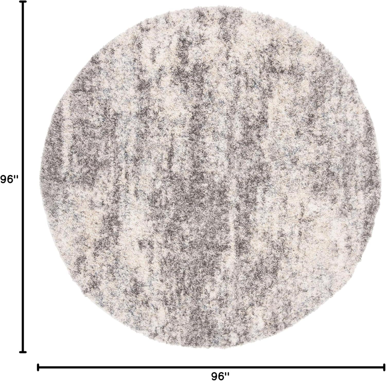 image:imageSAFAVIEH Area Rug 8x10 Berber Shag Collection Large Grey Blue amp Cream NonShedding amp Easy to Clean Ideal for Living Room Bedroom Dining Space BER219GGrey BlueCream