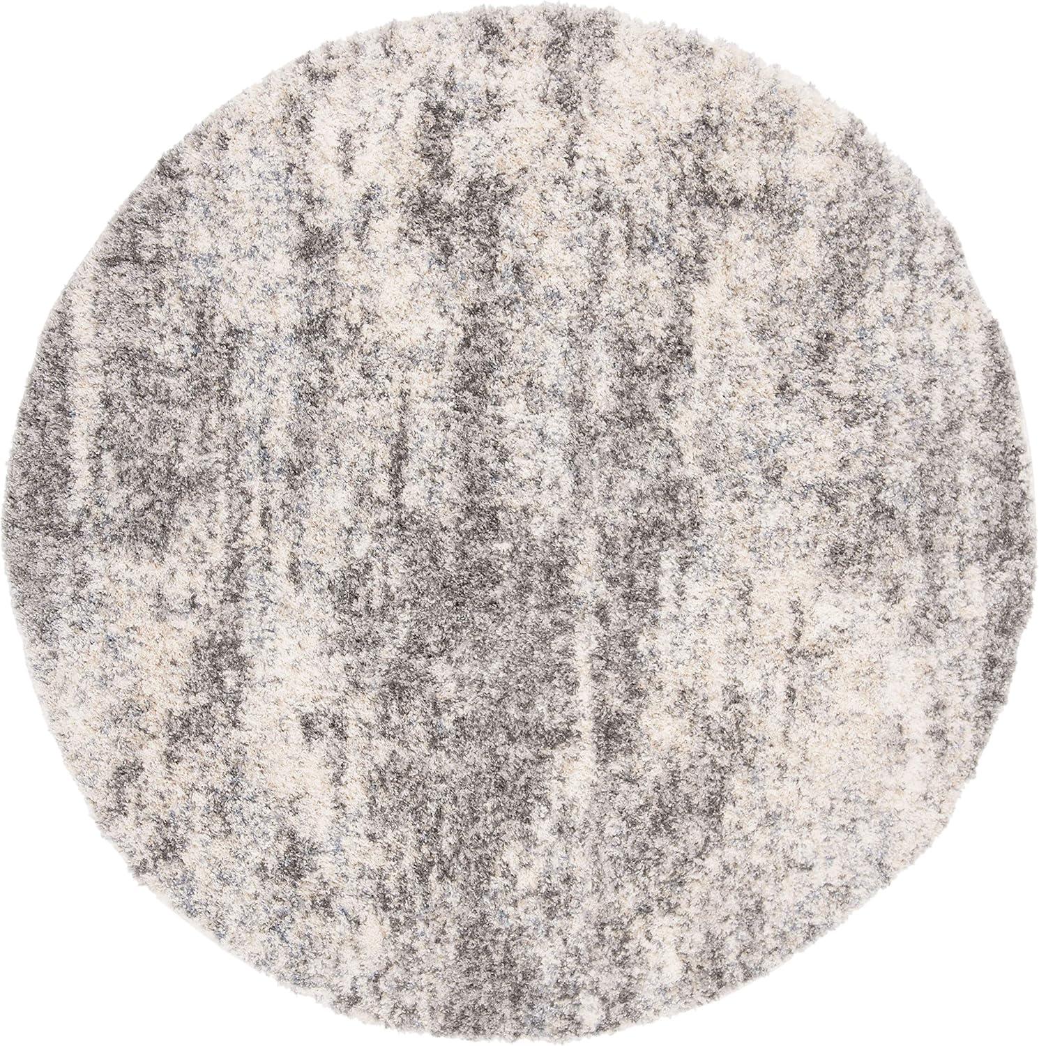 image:imageSAFAVIEH Area Rug 8x10 Berber Shag Collection Large Grey Blue amp Cream NonShedding amp Easy to Clean Ideal for Living Room Bedroom Dining Space BER219GGrey BlueCream