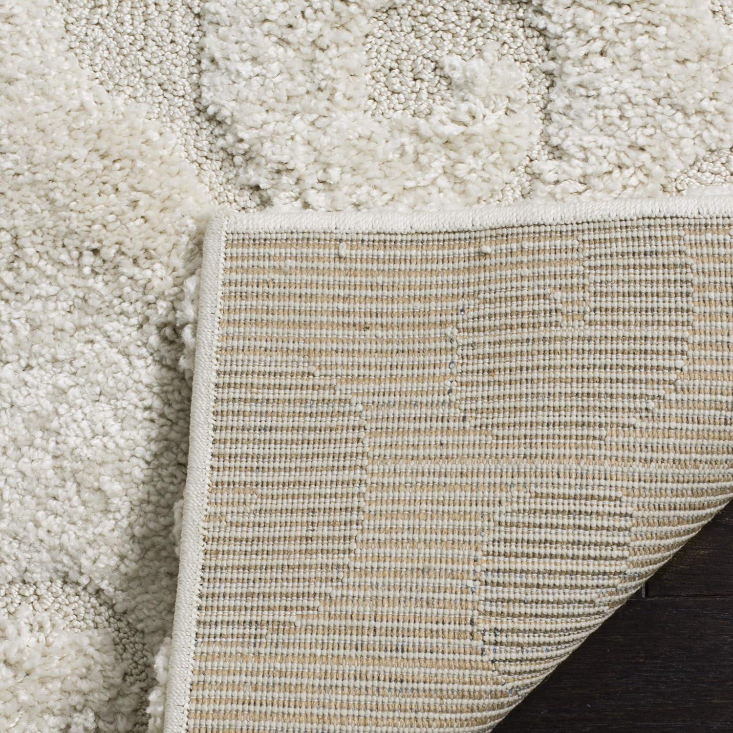 image:imageSAFAVIEH Area Rug 8x10 Florida Shag Collection Large Cream amp Beige Scroll Design NonShedding amp Easy Cleaning Plush Thick Pile Ideal for Living Room Bedroom Dining Space SG4701113Creme