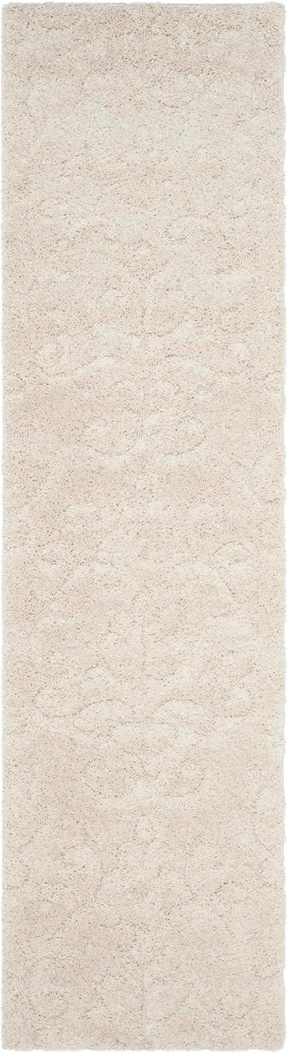 image:imageSAFAVIEH Area Rug 8x10 Florida Shag Collection Large Cream amp Beige Scroll Design NonShedding amp Easy Cleaning Plush Thick Pile Ideal for Living Room Bedroom Dining Space SG4701113Creme