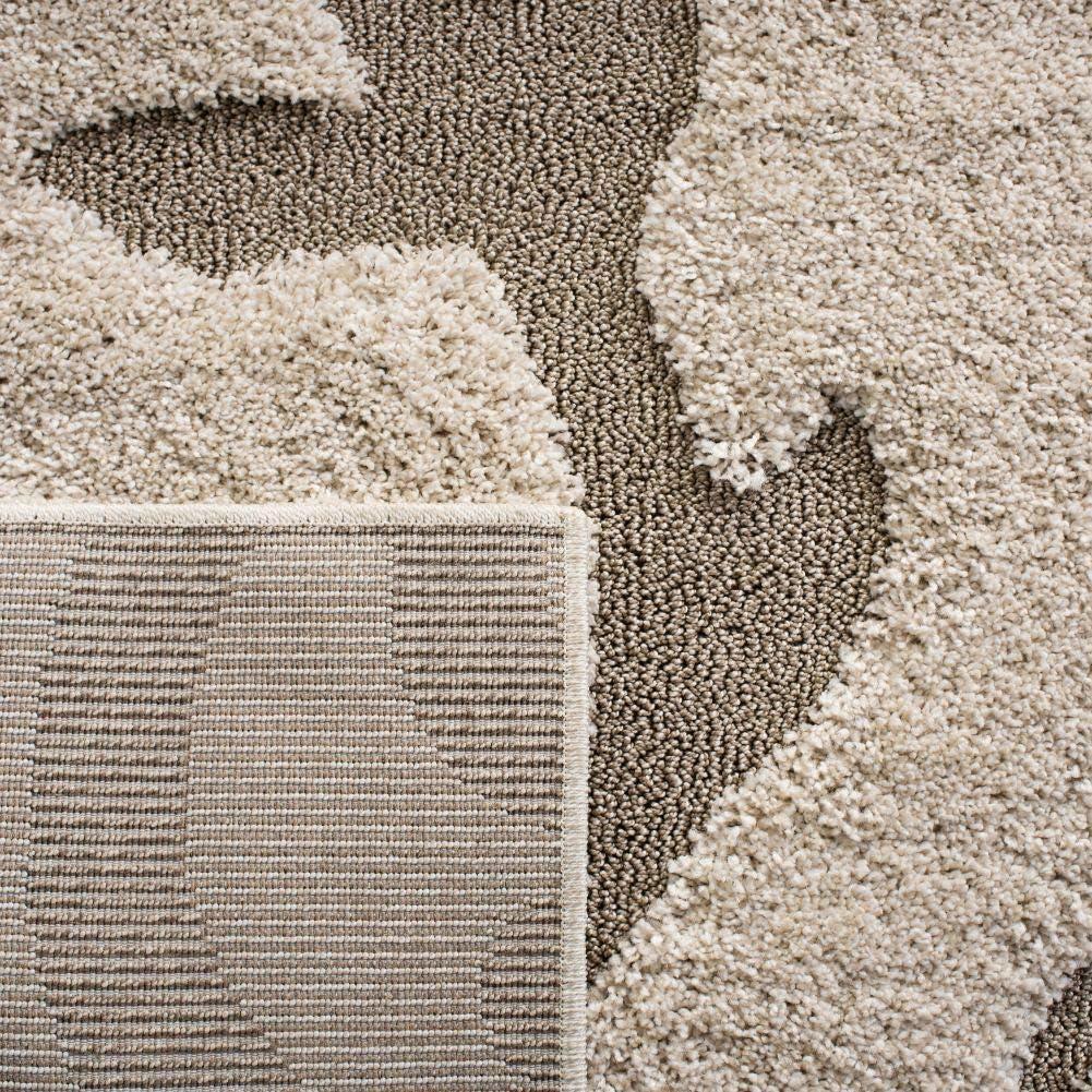 image:imageSAFAVIEH Area Rug 8x10 Florida Shag Collection Large Cream amp Beige Scroll Design NonShedding amp Easy Cleaning Plush Thick Pile Ideal for Living Room Bedroom Dining Space SG4701113CreamBeige