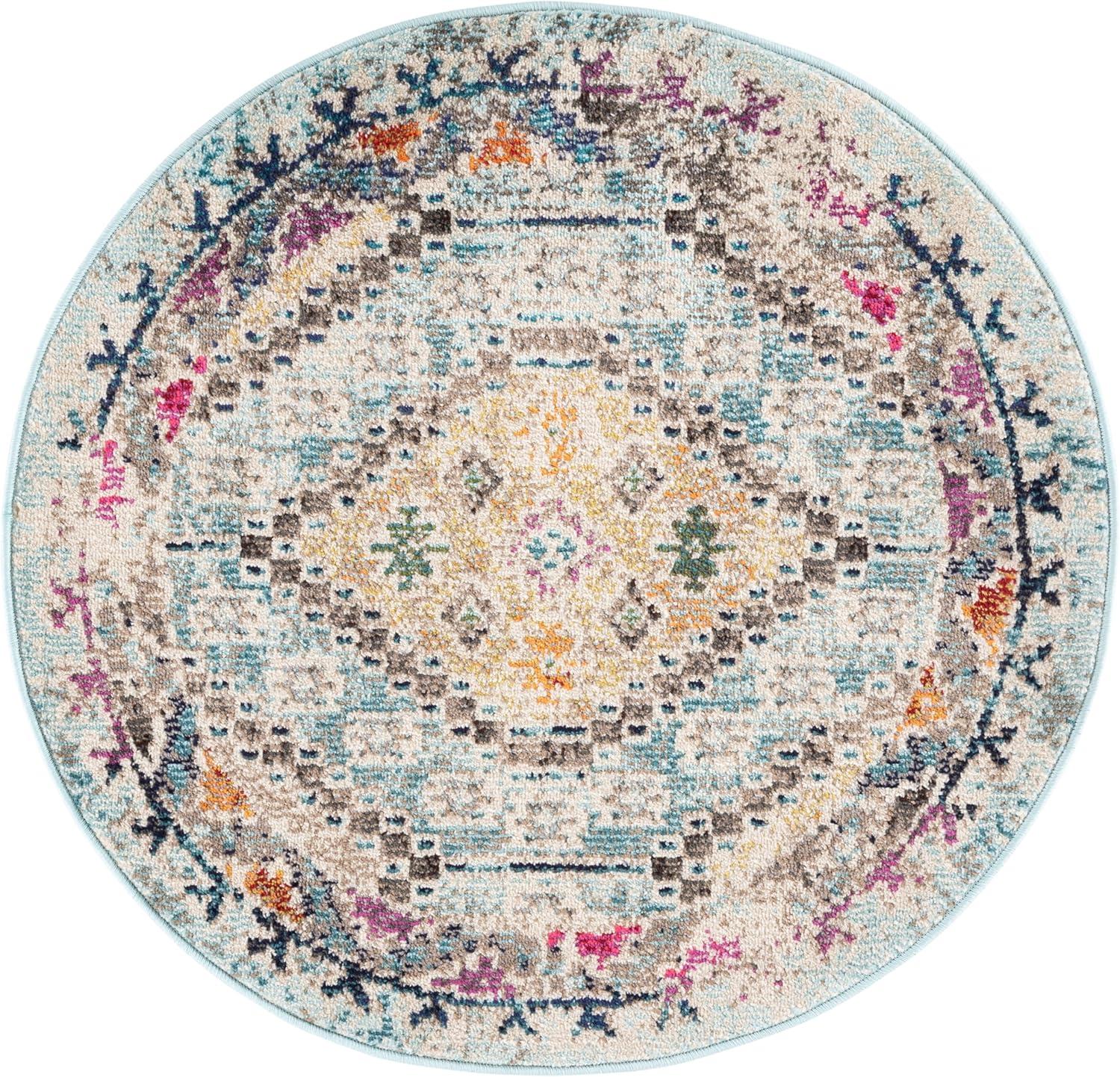image:imageSAFAVIEH Area Rug 8x10 Madison Collection Large Black amp Yellow Boho Diamond Distressed Design NonShedding amp Easy Cleaning Ideal for Living Room Bedroom Office Dining Space MAD418ZBlueYellow