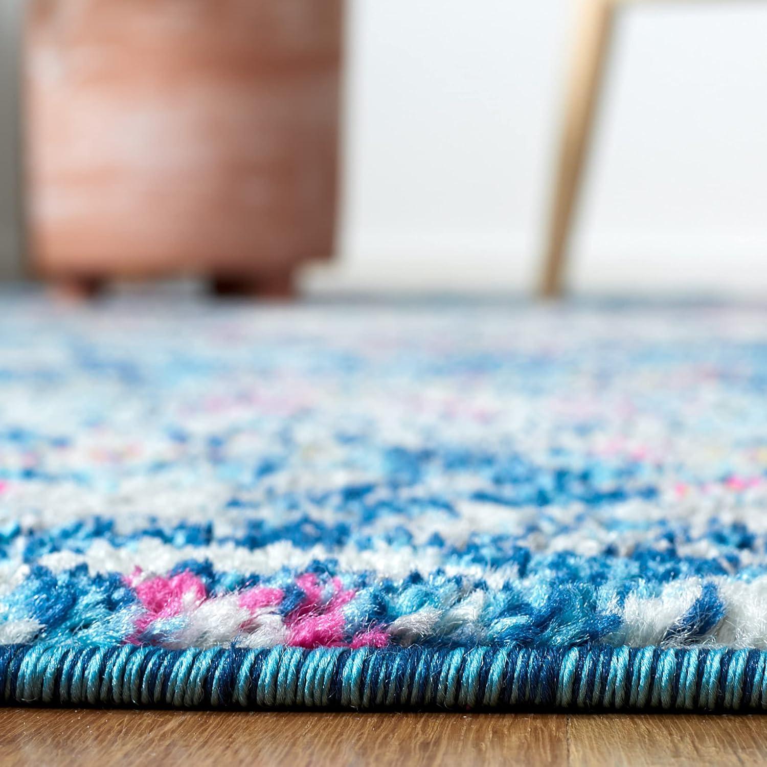 image:imageSAFAVIEH Area Rug 8x10 Madison Collection Large Cream amp Turquoise Boho Chic Glam Paisley Design NonShedding amp Easy Cleaning Ideal for Living Room Bedroom Office Dining Space MAD600EBlueGrey
