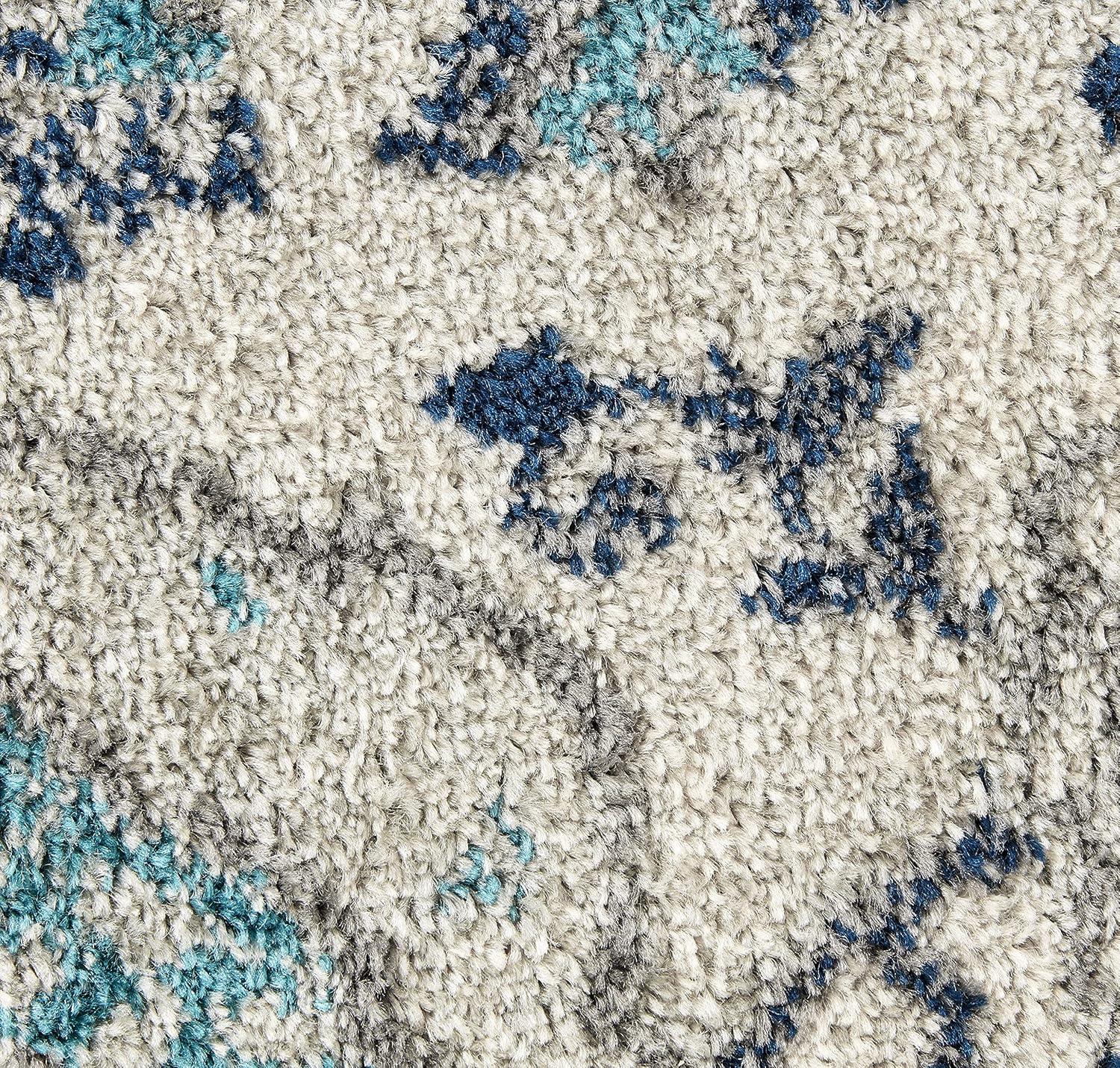 image:imageSAFAVIEH Area Rug 8x10 Madison Collection Large Cream amp Turquoise Boho Chic Glam Paisley Design NonShedding amp Easy Cleaning Ideal for Living Room Bedroom Office Dining Space MAD600ECreamLight Grey