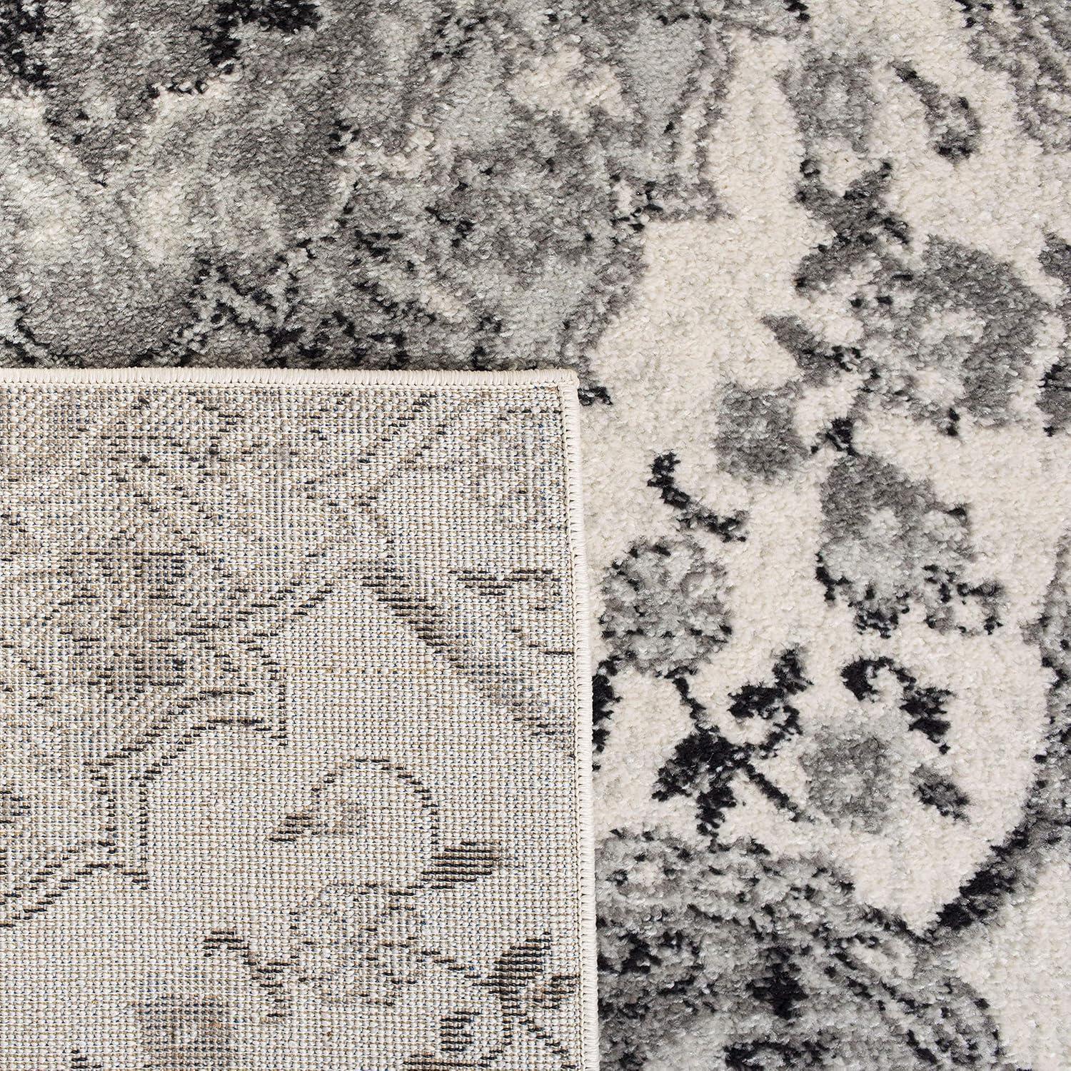 image:imageSAFAVIEH Area Rug 8x10 Madison Collection Large Cream amp Turquoise Boho Chic Glam Paisley Design NonShedding amp Easy Cleaning Ideal for Living Room Bedroom Office Dining Space MAD600ECreamSilver