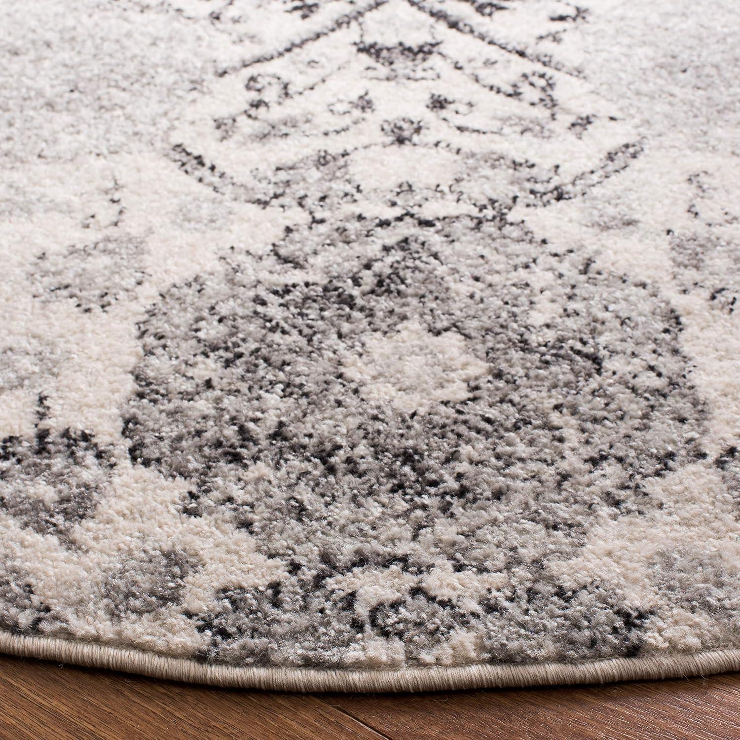 image:imageSAFAVIEH Area Rug 8x10 Madison Collection Large Cream amp Turquoise Boho Chic Glam Paisley Design NonShedding amp Easy Cleaning Ideal for Living Room Bedroom Office Dining Space MAD600ECreamSilver