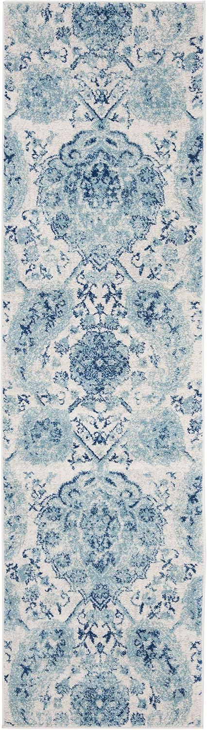 image:imageSAFAVIEH Area Rug 8x10 Madison Collection Large Cream amp Turquoise Boho Chic Glam Paisley Design NonShedding amp Easy Cleaning Ideal for Living Room Bedroom Office Dining Space MAD600ECreamTurquoise