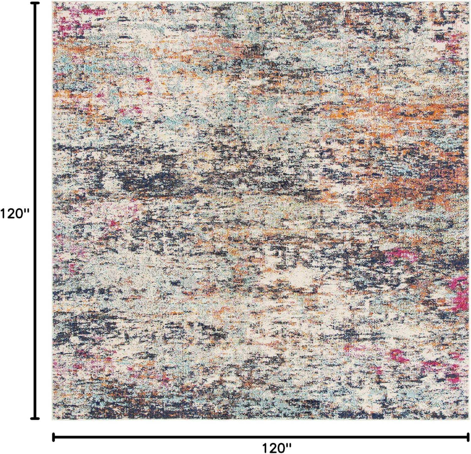 image:imageSAFAVIEH Area Rug 8x10 Madison Collection Large Grey amp Pink Modern Abstract Design NonShedding amp Easy Cleaning Ideal for Living Room Bedroom Office Dining Space MAD460ABlackGold
