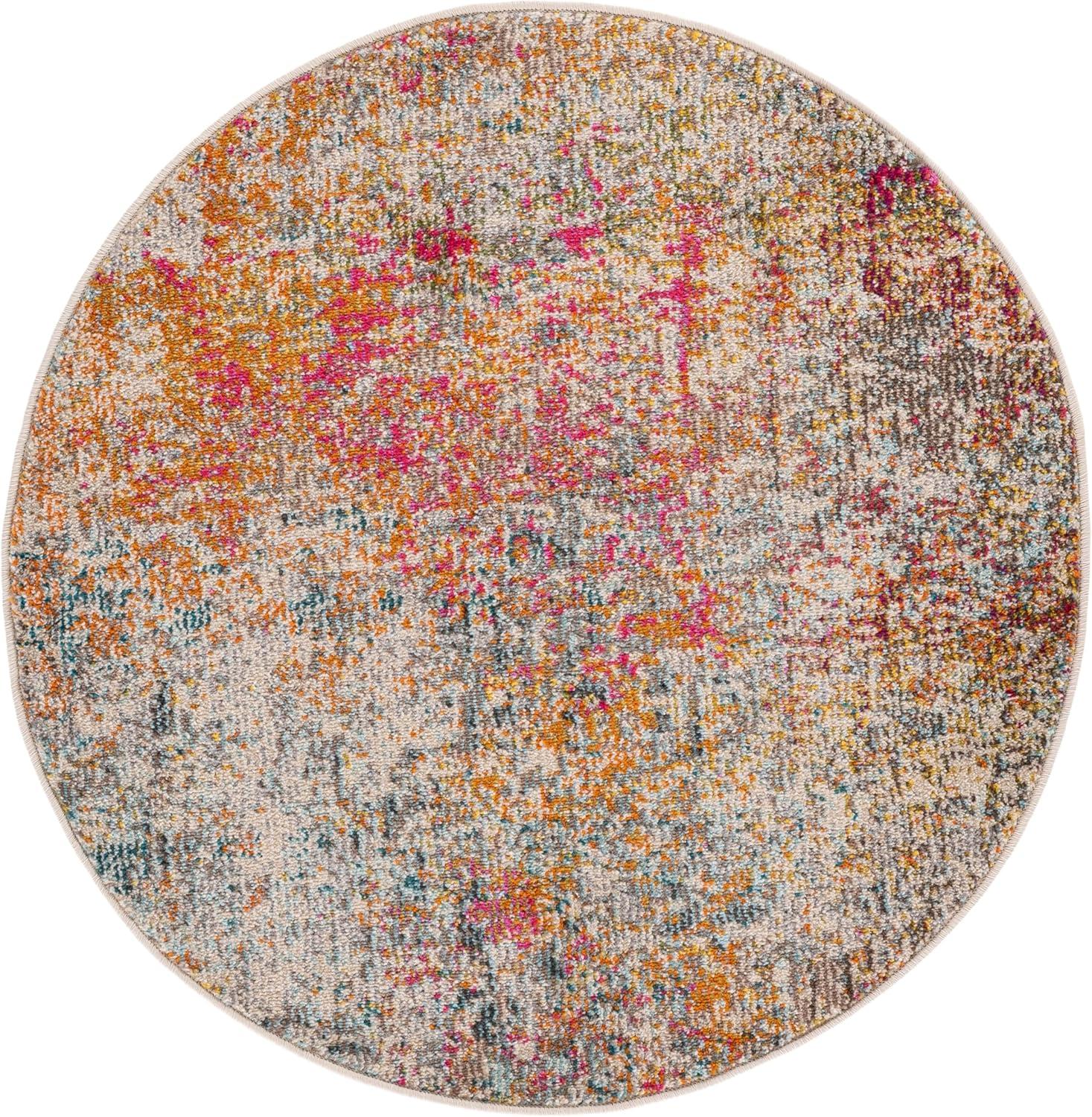 image:imageSAFAVIEH Area Rug 8x10 Madison Collection Large Grey amp Pink Modern Abstract Design NonShedding amp Easy Cleaning Ideal for Living Room Bedroom Office Dining Space MAD460AGreyTurquoise
