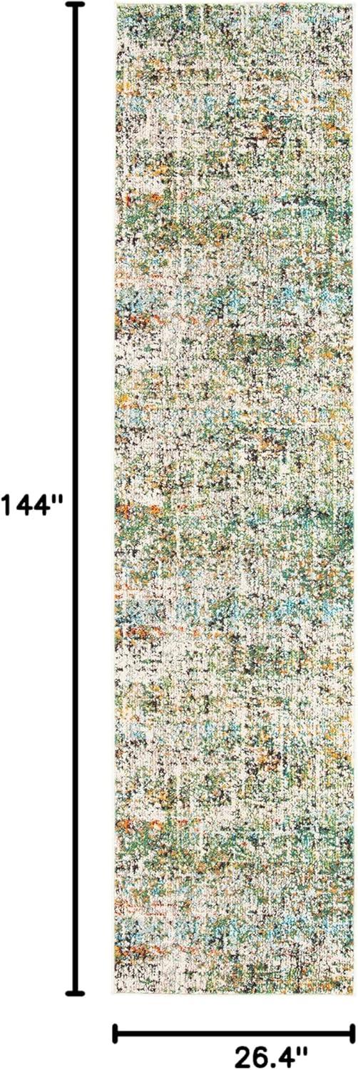 image:imageSAFAVIEH Area Rug 8x10 Madison Collection Large Grey amp Pink Modern Abstract Design NonShedding amp Easy Cleaning Ideal for Living Room Bedroom Office Dining Space MAD460AGreenTurquoise