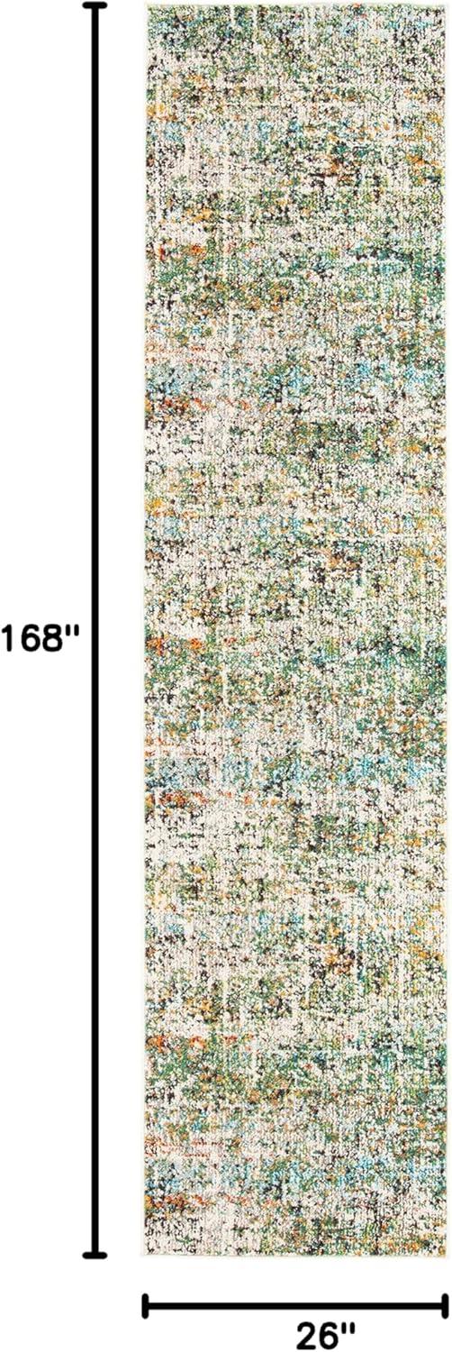 image:imageSAFAVIEH Area Rug 8x10 Madison Collection Large Grey amp Pink Modern Abstract Design NonShedding amp Easy Cleaning Ideal for Living Room Bedroom Office Dining Space MAD460AGreenTurquoise