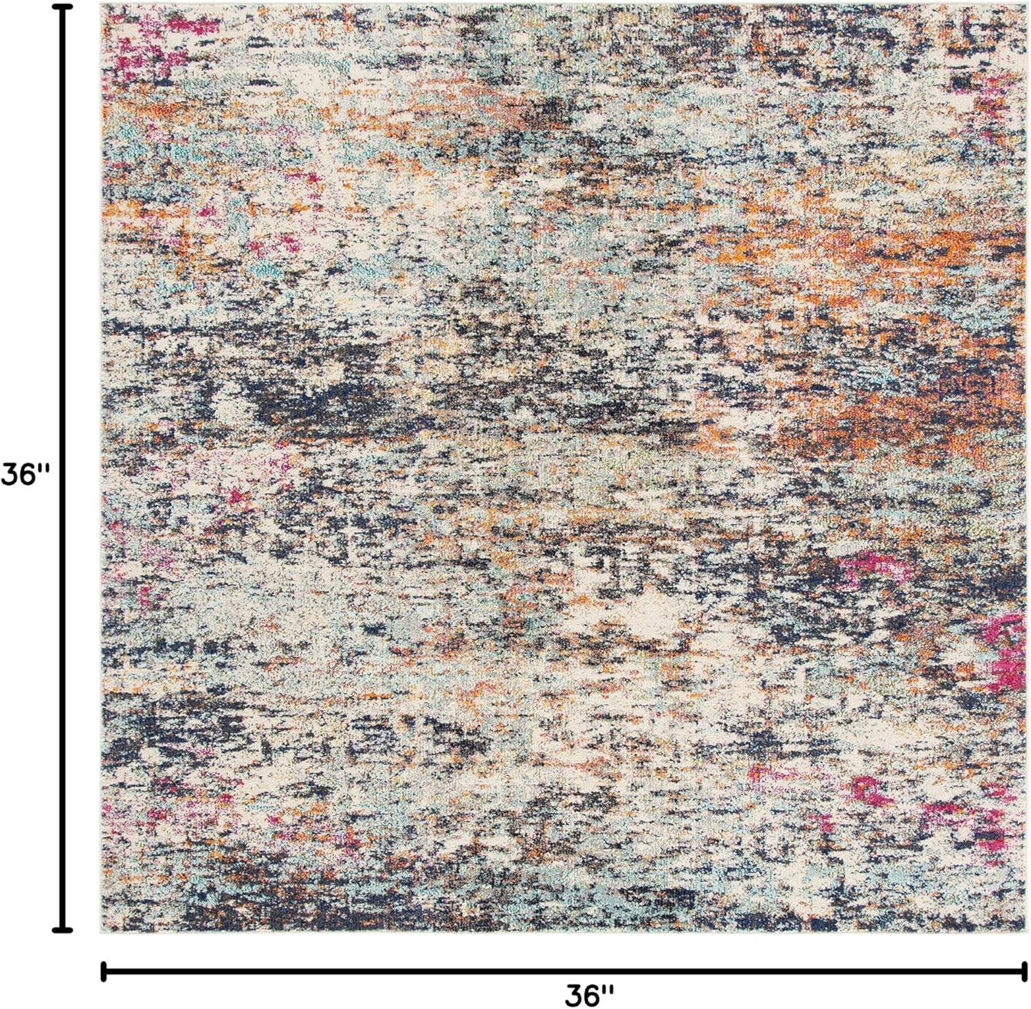 image:imageSAFAVIEH Area Rug 8x10 Madison Collection Large Grey amp Pink Modern Abstract Design NonShedding amp Easy Cleaning Ideal for Living Room Bedroom Office Dining Space MAD460ABlackGold