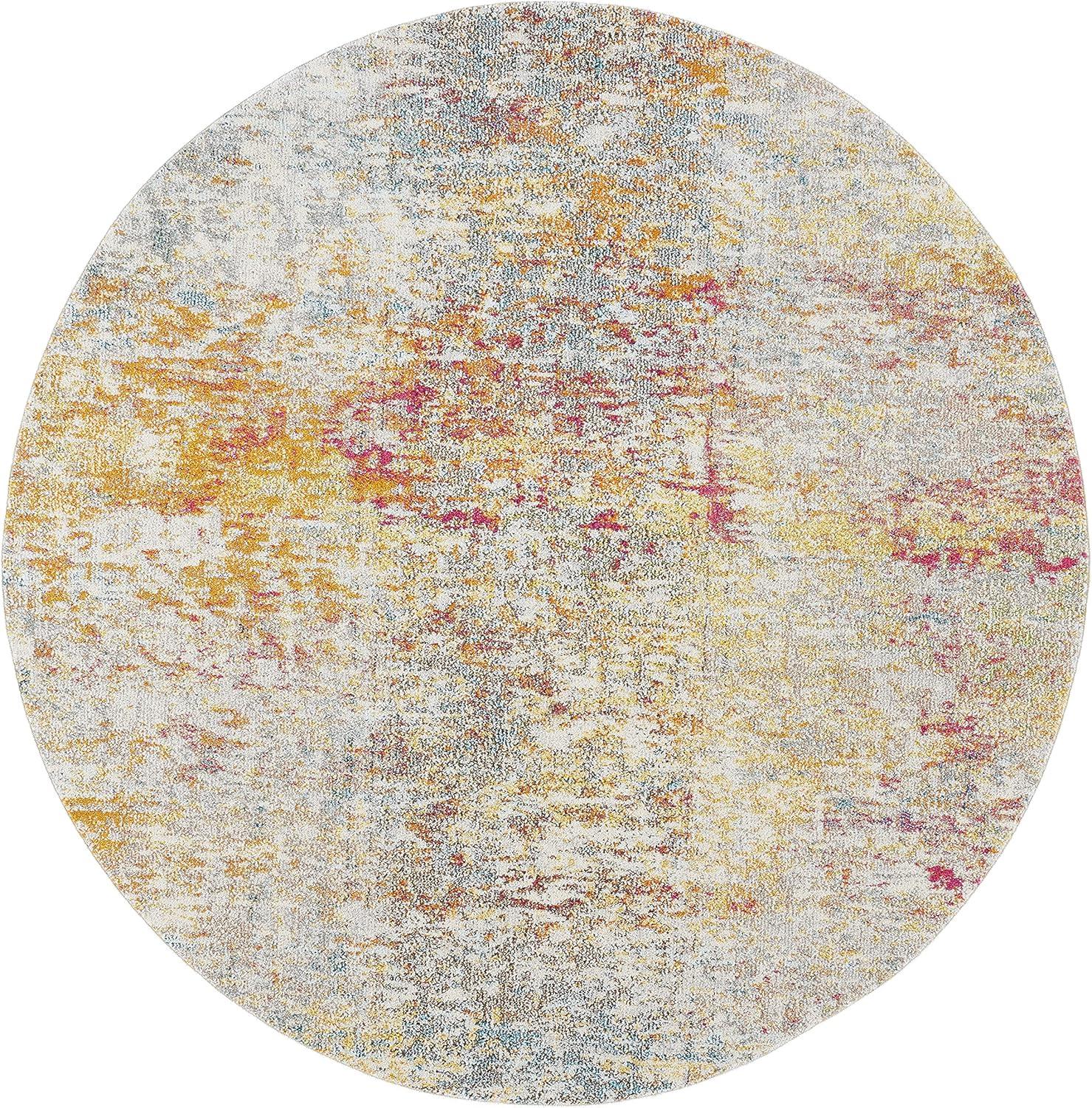 image:imageSAFAVIEH Area Rug 8x10 Madison Collection Large Grey amp Pink Modern Abstract Design NonShedding amp Easy Cleaning Ideal for Living Room Bedroom Office Dining Space MAD460AGreyTurquoise