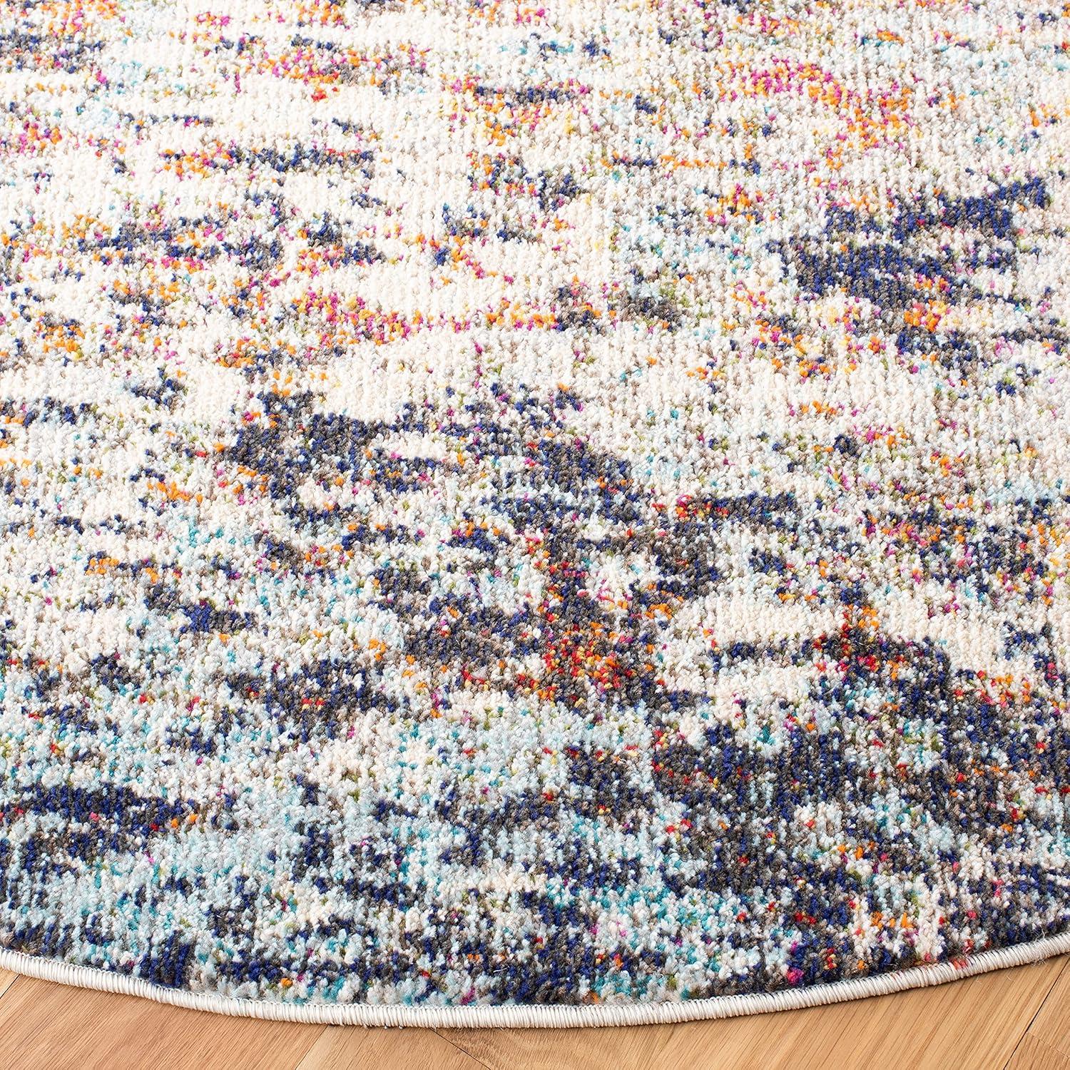 image:imageSAFAVIEH Area Rug 8x10 Madison Collection Large Grey amp Pink Modern Abstract Design NonShedding amp Easy Cleaning Ideal for Living Room Bedroom Office Dining Space MAD460ABlackGold