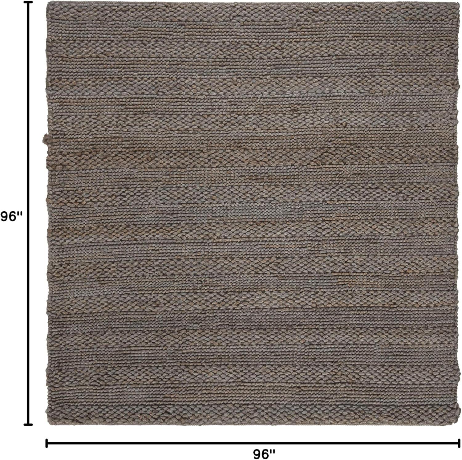 image:imageSAFAVIEH Area Rug 8x10 Natural Fiber Collection Large Bleach Handmade Jute Braided Woven Design Ideal for Living Room Bedroom NF212DBeige