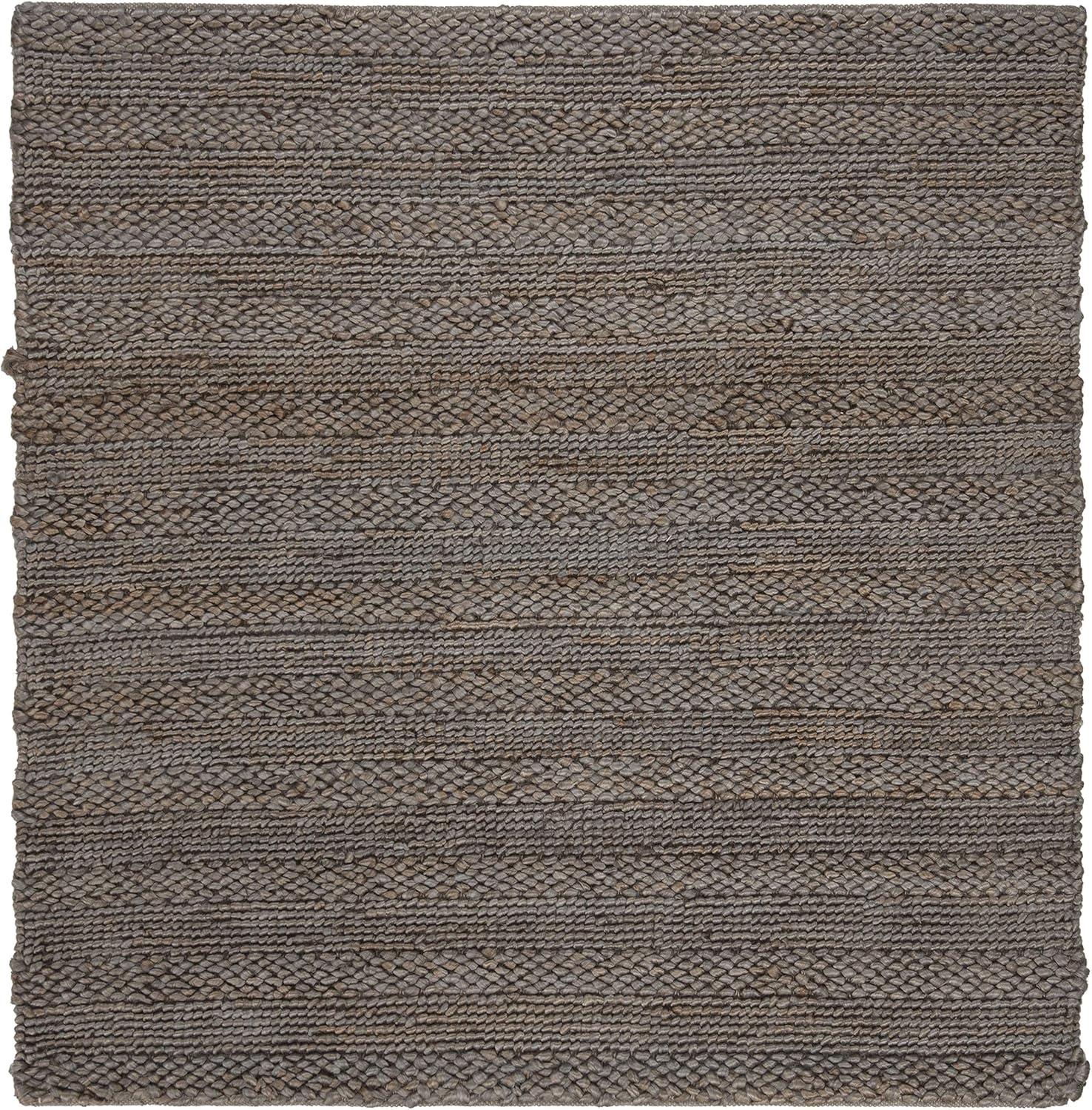 image:imageSAFAVIEH Area Rug 8x10 Natural Fiber Collection Large Bleach Handmade Jute Braided Woven Design Ideal for Living Room Bedroom NF212DBeige