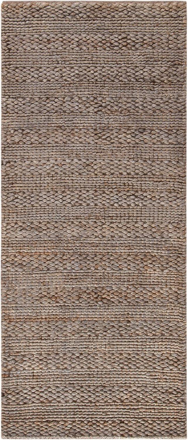 image:imageSAFAVIEH Area Rug 8x10 Natural Fiber Collection Large Bleach Handmade Jute Braided Woven Design Ideal for Living Room Bedroom NF212DBeige