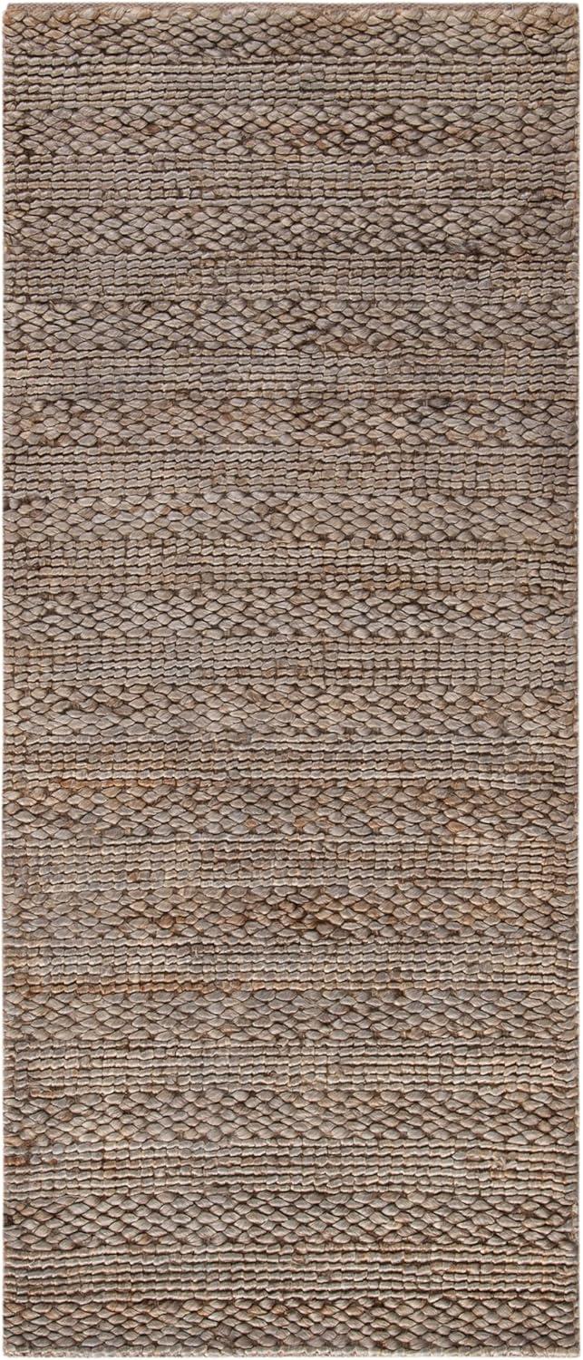 image:imageSAFAVIEH Area Rug 8x10 Natural Fiber Collection Large Bleach Handmade Jute Braided Woven Design Ideal for Living Room Bedroom NF212DBeige