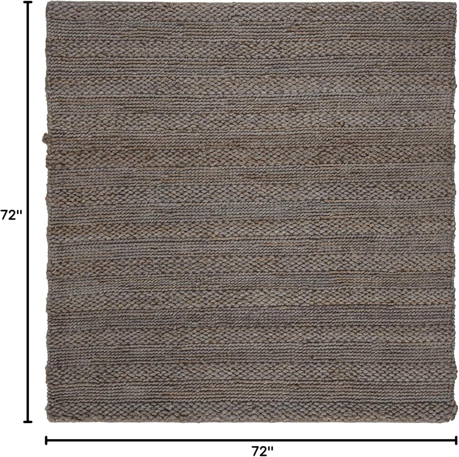 image:imageSAFAVIEH Area Rug 8x10 Natural Fiber Collection Large Bleach Handmade Jute Braided Woven Design Ideal for Living Room Bedroom NF212DBeige