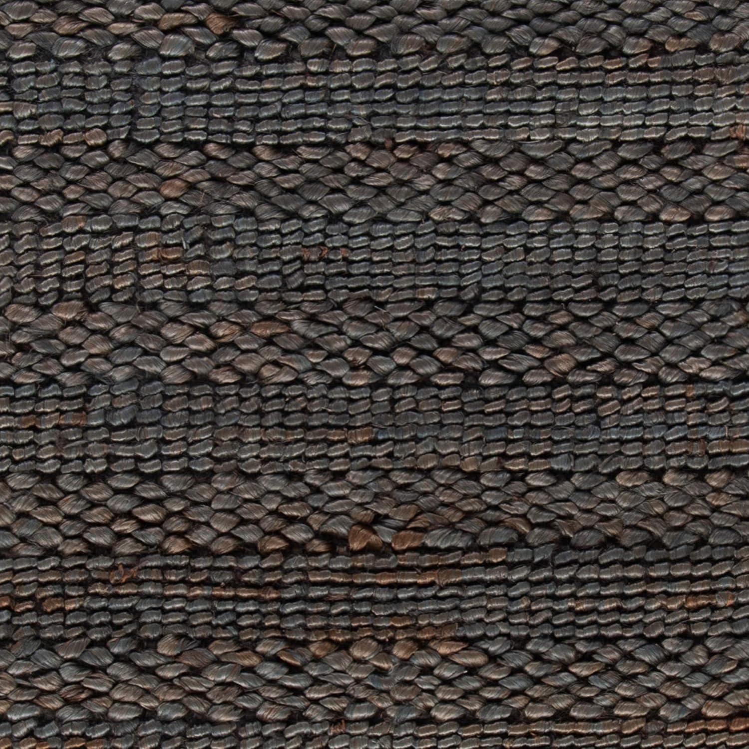 image:imageSAFAVIEH Area Rug 8x10 Natural Fiber Collection Large Bleach Handmade Jute Braided Woven Design Ideal for Living Room Bedroom NF212DCharcoal