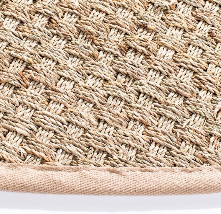 image:imageSAFAVIEH Area Rug 8x10 Natural Fiber Collection Large Natural amp Beige Seagrass Basketweave Pattern NF114ANaturalBeige