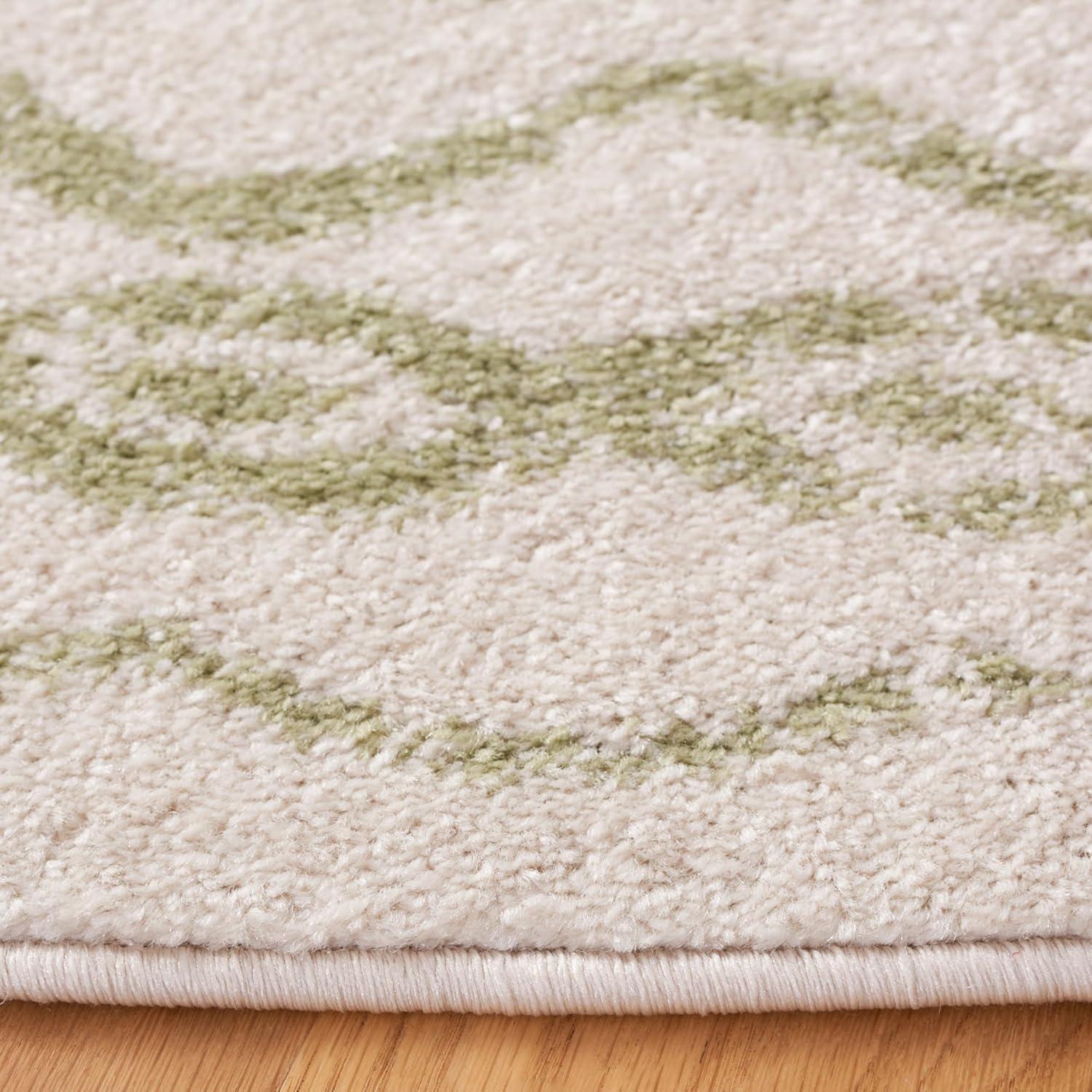 image:imageSAFAVIEH Area Rug 8x10 Tulum Collection Large Ivory amp Black Moroccan Boho Distressed Design NonShedding amp Easy to Clean Ideal for Living Room Bedroom Dining Space TUL268DIvorySage