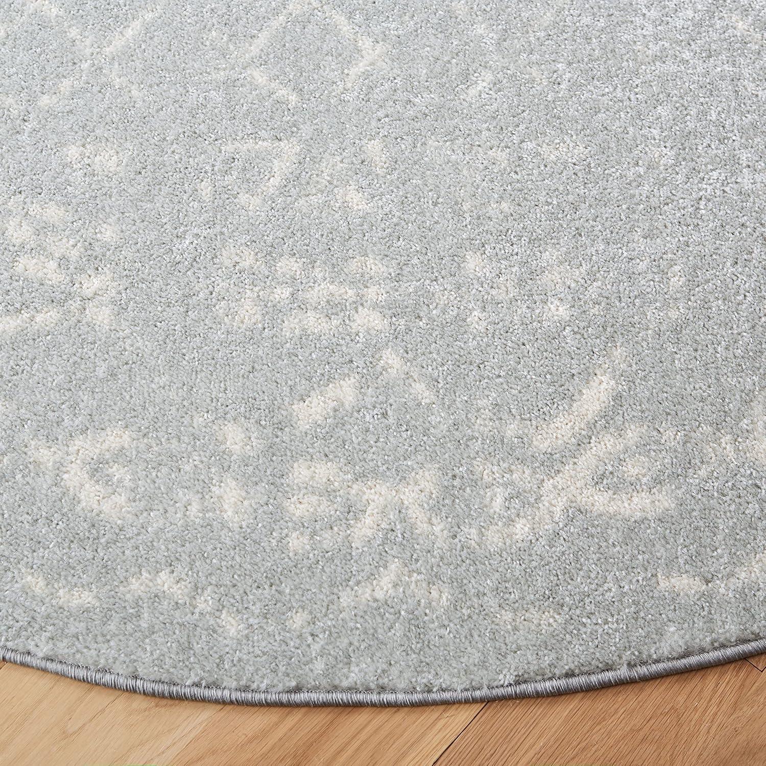 image:imageSAFAVIEH Area Rug 8x10 Tulum Collection Large Ivory amp Black Moroccan Boho Distressed Design NonShedding amp Easy to Clean Ideal for Living Room Bedroom Dining Space TUL268DLight GreyIvory