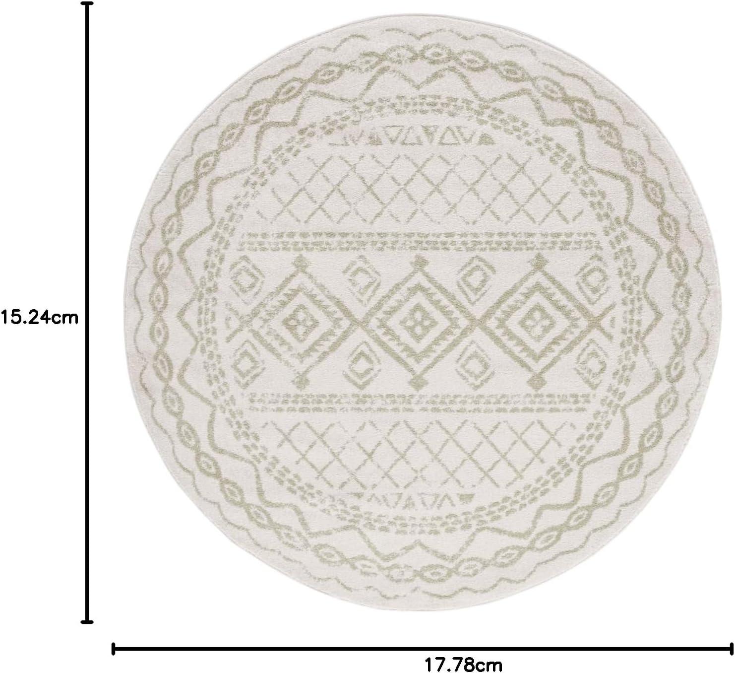image:imageSAFAVIEH Area Rug 8x10 Tulum Collection Large Ivory amp Black Moroccan Boho Distressed Design NonShedding amp Easy to Clean Ideal for Living Room Bedroom Dining Space TUL268DIvorySage