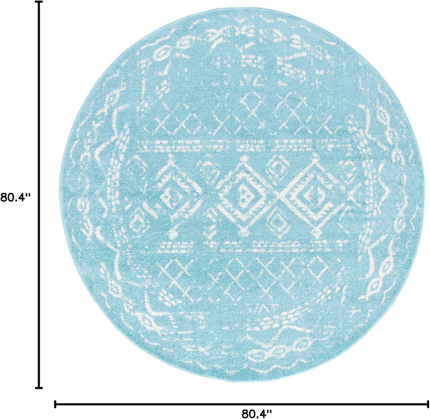 image:imageSAFAVIEH Area Rug 8x10 Tulum Collection Large Ivory amp Black Moroccan Boho Distressed Design NonShedding amp Easy to Clean Ideal for Living Room Bedroom Dining Space TUL268DTurquoiseIvory