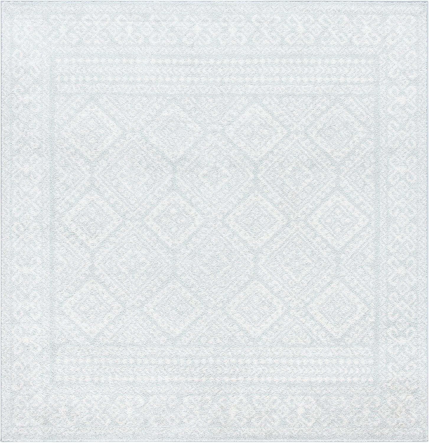 image:imageSAFAVIEH Area Rug 8x10 Tulum Collection Large Ivory amp Grey Moroccan Boho Distressed Design NonShedding amp Easy to Clean Ideal for Living Room Bedroom Dining Space TUL264ALight GreyIvory