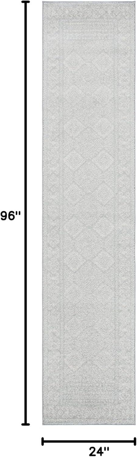 image:imageSAFAVIEH Area Rug 8x10 Tulum Collection Large Ivory amp Grey Moroccan Boho Distressed Design NonShedding amp Easy to Clean Ideal for Living Room Bedroom Dining Space TUL264ALight GreyIvory