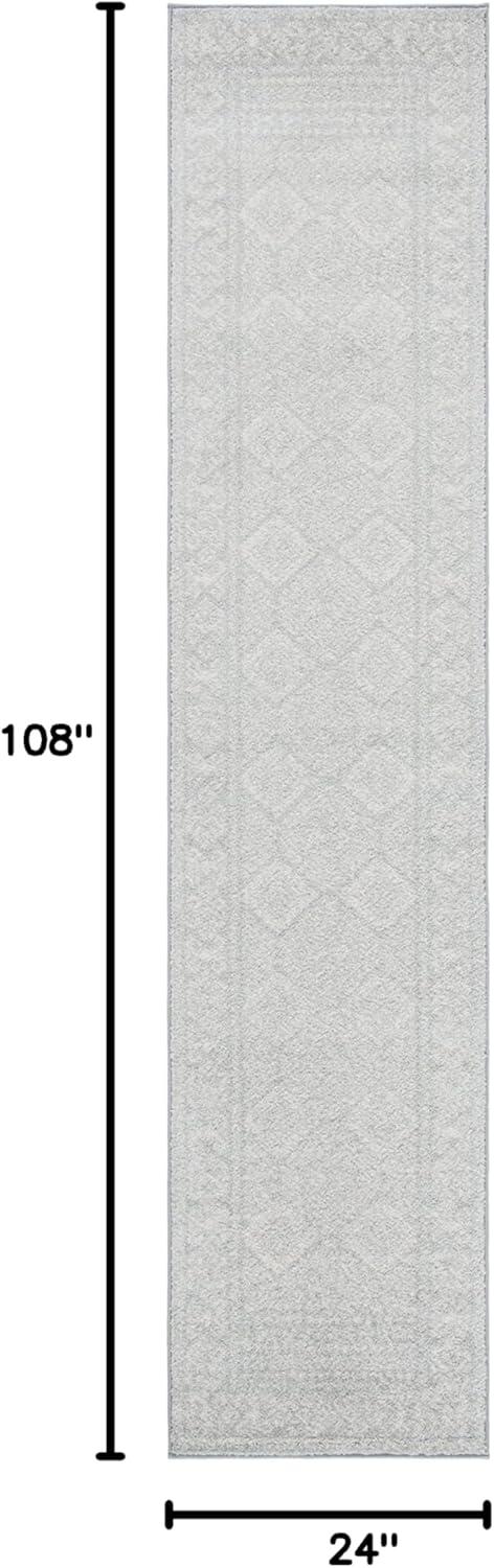 image:imageSAFAVIEH Area Rug 8x10 Tulum Collection Large Ivory amp Grey Moroccan Boho Distressed Design NonShedding amp Easy to Clean Ideal for Living Room Bedroom Dining Space TUL264ALight GreyIvory