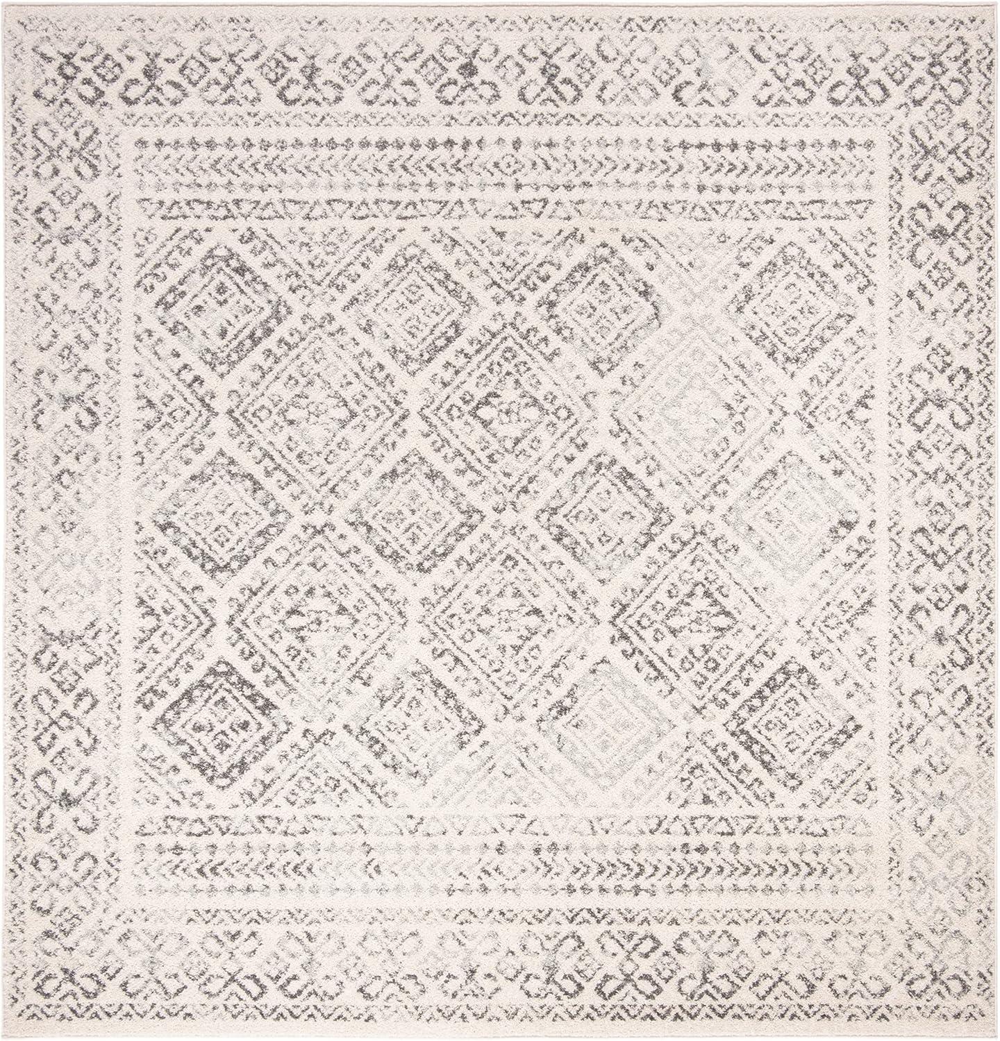 image:imageSAFAVIEH Area Rug 8x10 Tulum Collection Large Ivory amp Grey Moroccan Boho Distressed Design NonShedding amp Easy to Clean Ideal for Living Room Bedroom Dining Space TUL264AIvoryGrey