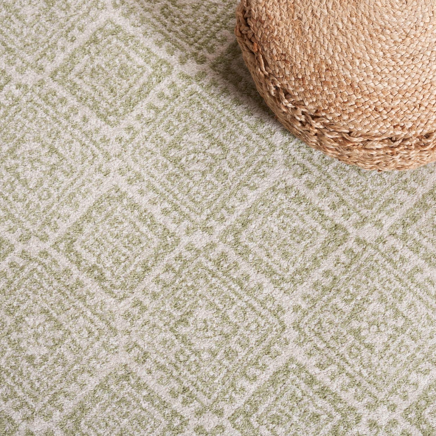 image:imageSAFAVIEH Area Rug 8x10 Tulum Collection Large Ivory amp Grey Moroccan Boho Distressed Design NonShedding amp Easy to Clean Ideal for Living Room Bedroom Dining Space TUL264AIvorySage