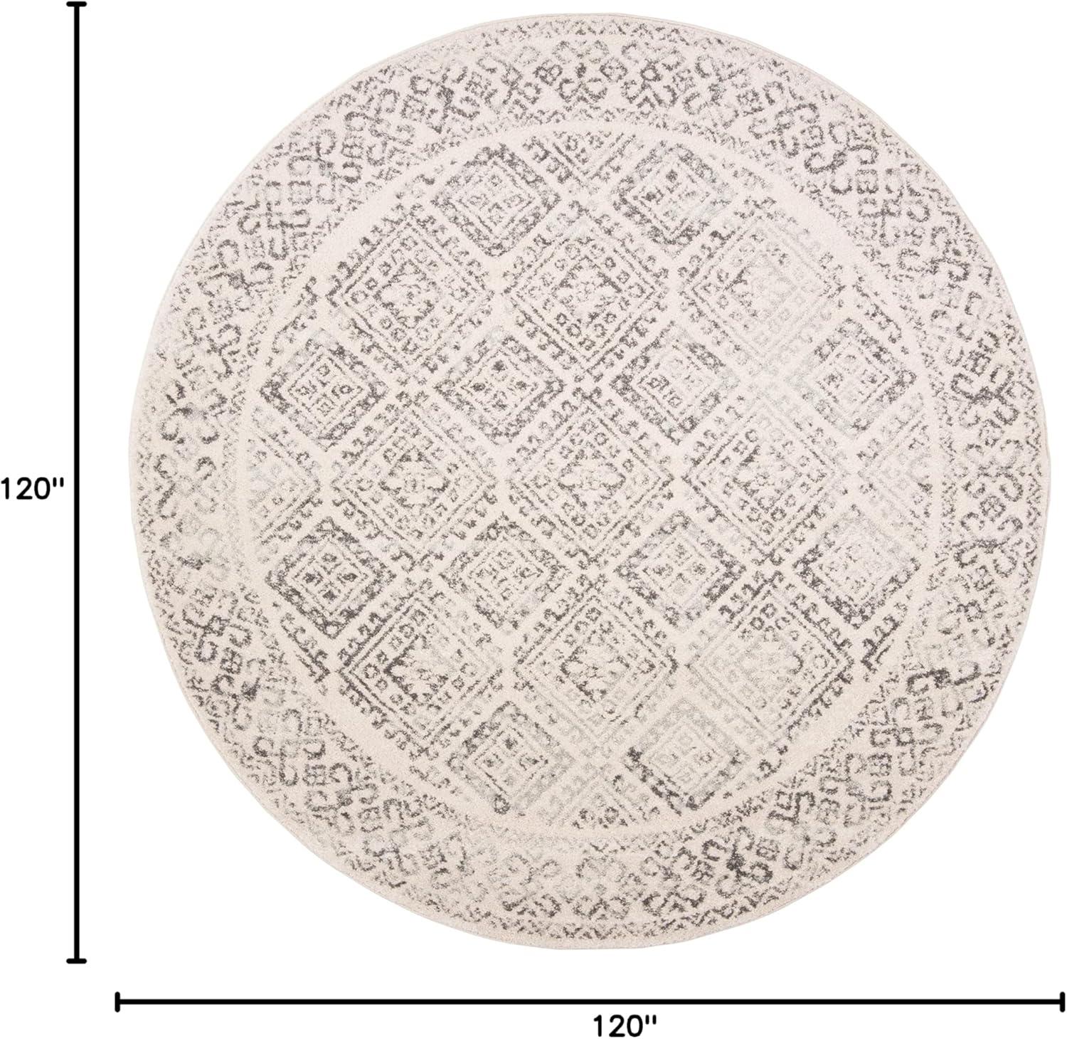 image:imageSAFAVIEH Area Rug 8x10 Tulum Collection Large Ivory amp Grey Moroccan Boho Distressed Design NonShedding amp Easy to Clean Ideal for Living Room Bedroom Dining Space TUL264AIvoryGrey
