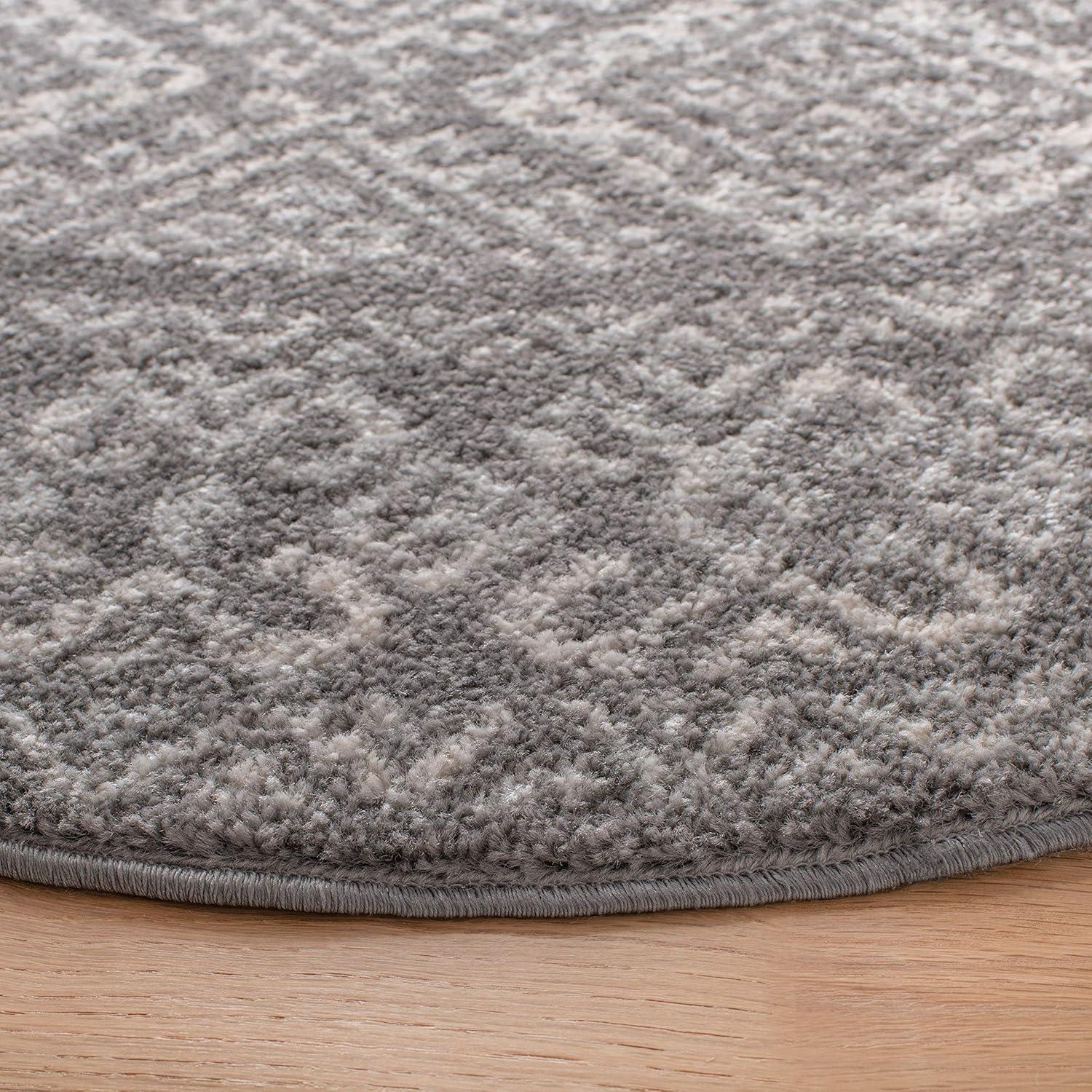 image:imageSAFAVIEH Area Rug 8x10 Tulum Collection Large Ivory amp Grey Moroccan Boho Distressed Design NonShedding amp Easy to Clean Ideal for Living Room Bedroom Dining Space TUL264ADark GreyIvory