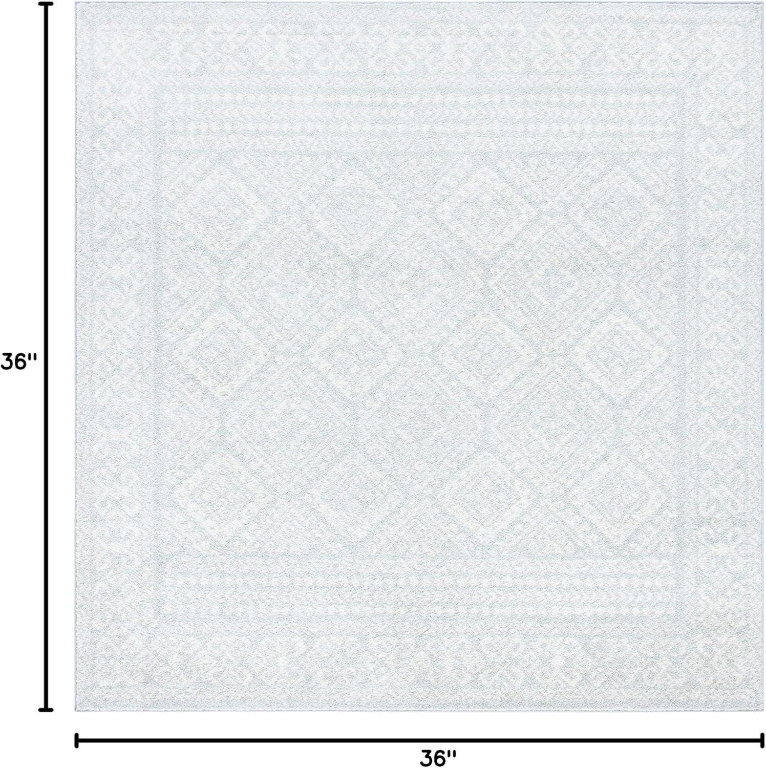 image:imageSAFAVIEH Area Rug 8x10 Tulum Collection Large Ivory amp Grey Moroccan Boho Distressed Design NonShedding amp Easy to Clean Ideal for Living Room Bedroom Dining Space TUL264ALight GreyIvory