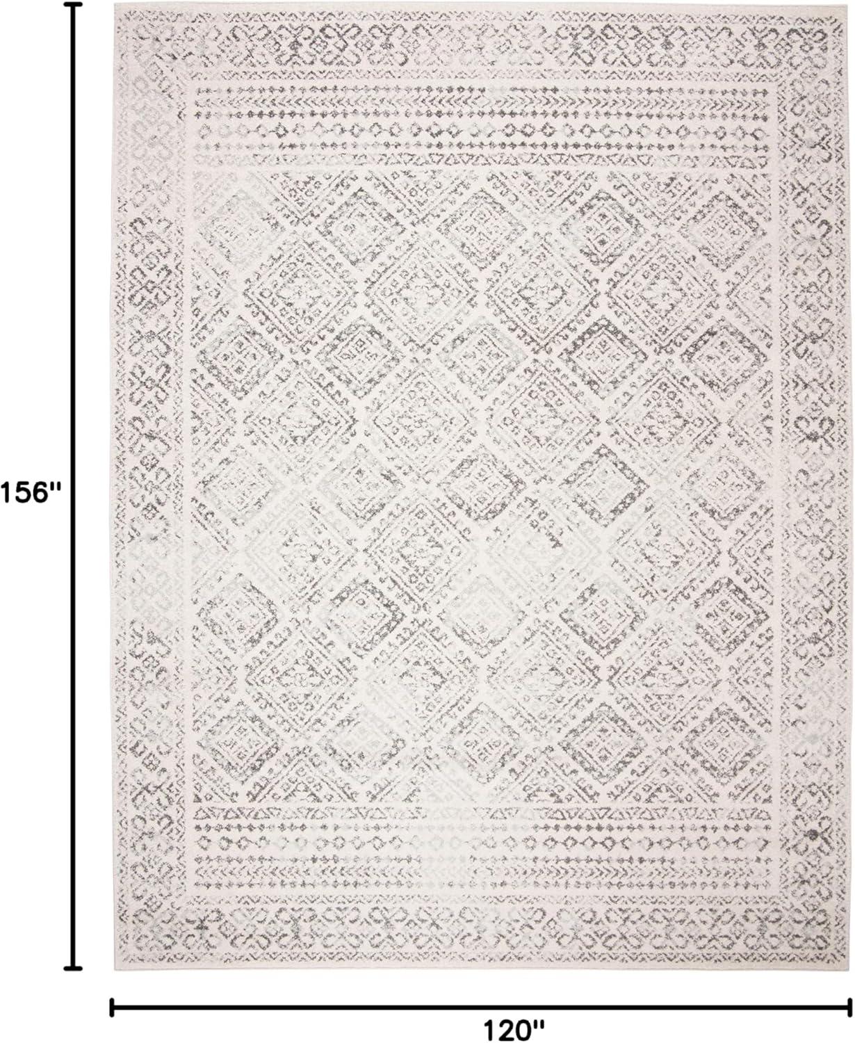 image:imageSAFAVIEH Area Rug 8x10 Tulum Collection Large Ivory amp Grey Moroccan Boho Distressed Design NonShedding amp Easy to Clean Ideal for Living Room Bedroom Dining Space TUL264AIvoryGrey