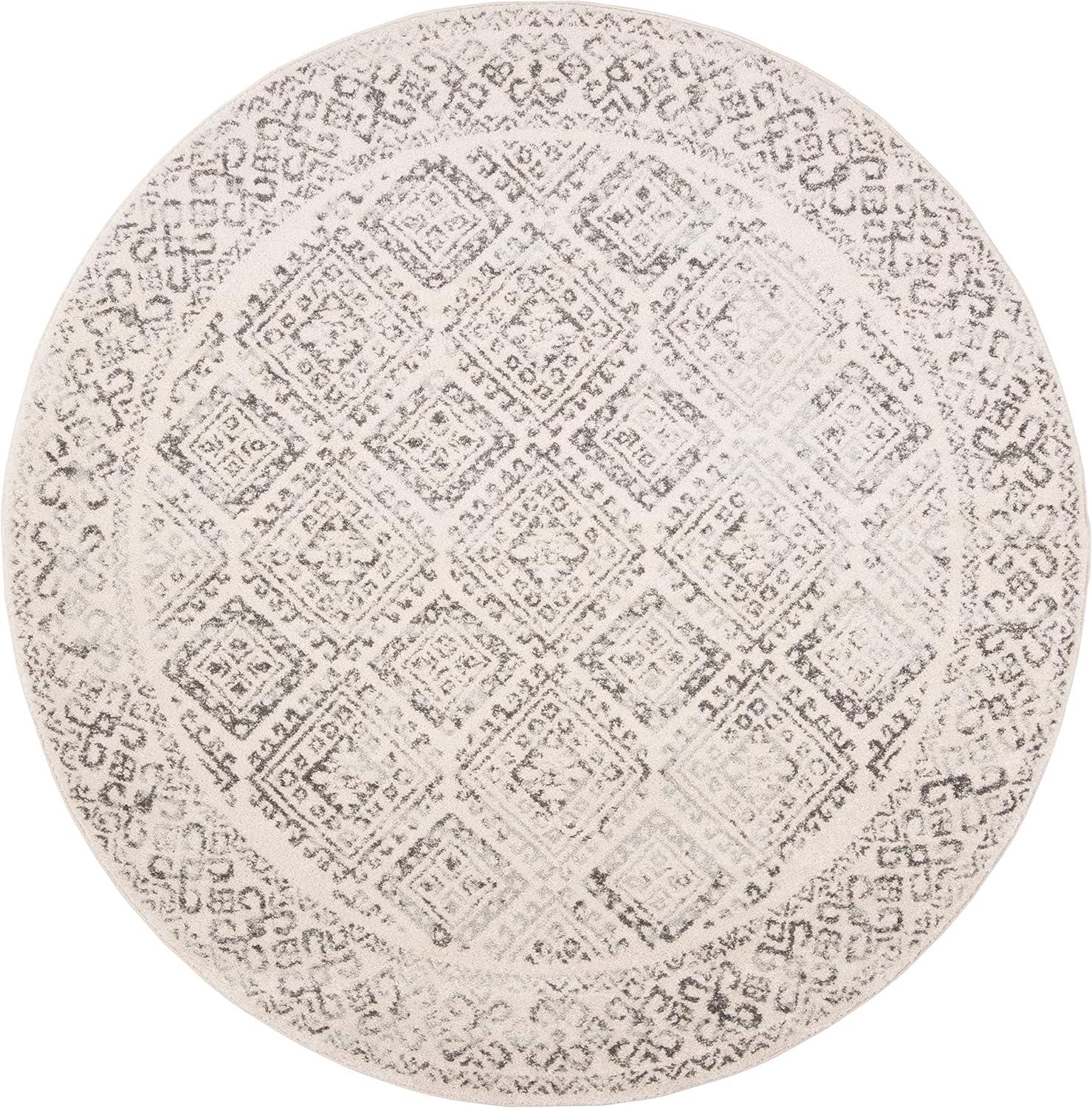 image:imageSAFAVIEH Area Rug 8x10 Tulum Collection Large Ivory amp Grey Moroccan Boho Distressed Design NonShedding amp Easy to Clean Ideal for Living Room Bedroom Dining Space TUL264AIvoryGrey