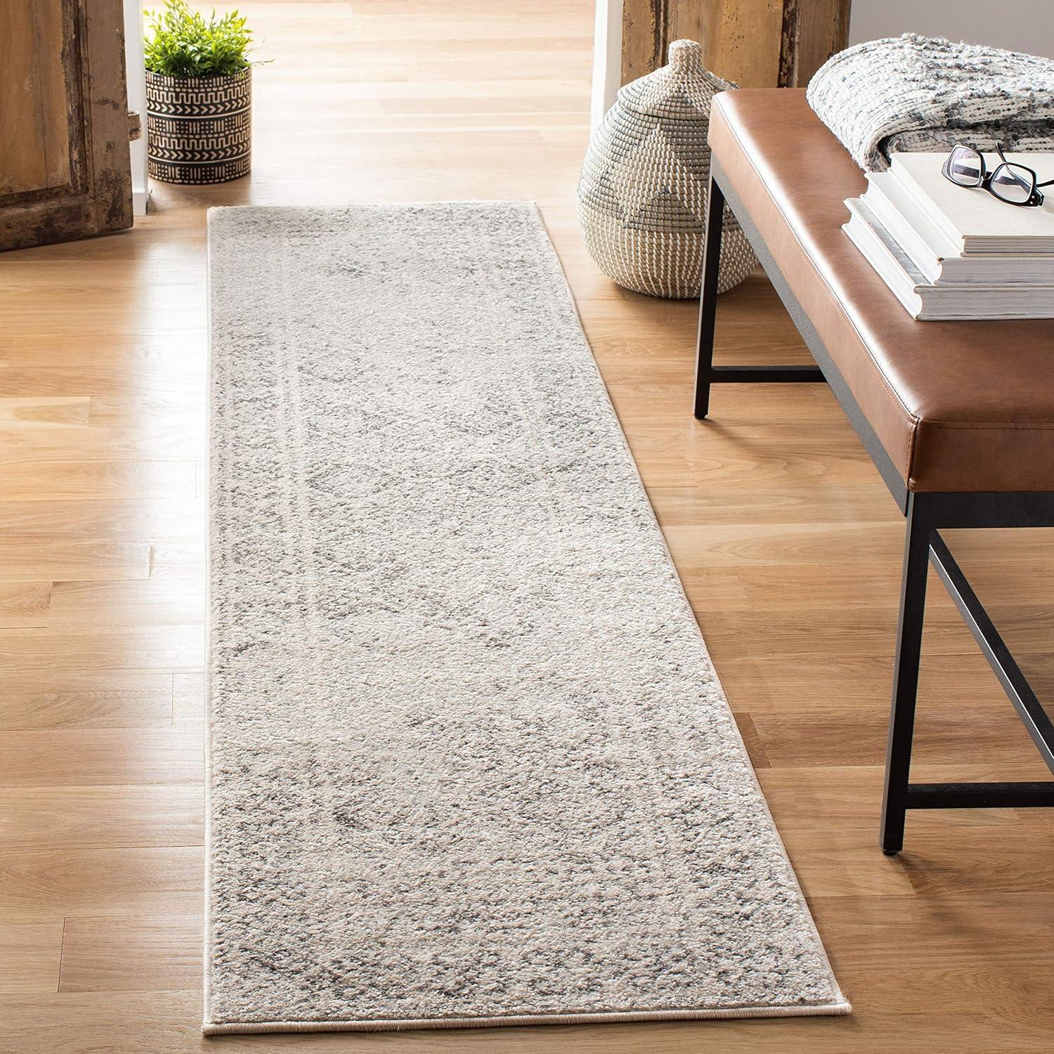 image:imageSAFAVIEH Area Rug 8x10 Tulum Collection Large Ivory amp Grey Moroccan Boho Distressed Design NonShedding amp Easy to Clean Ideal for Living Room Bedroom Dining Space TUL264AIvoryGrey