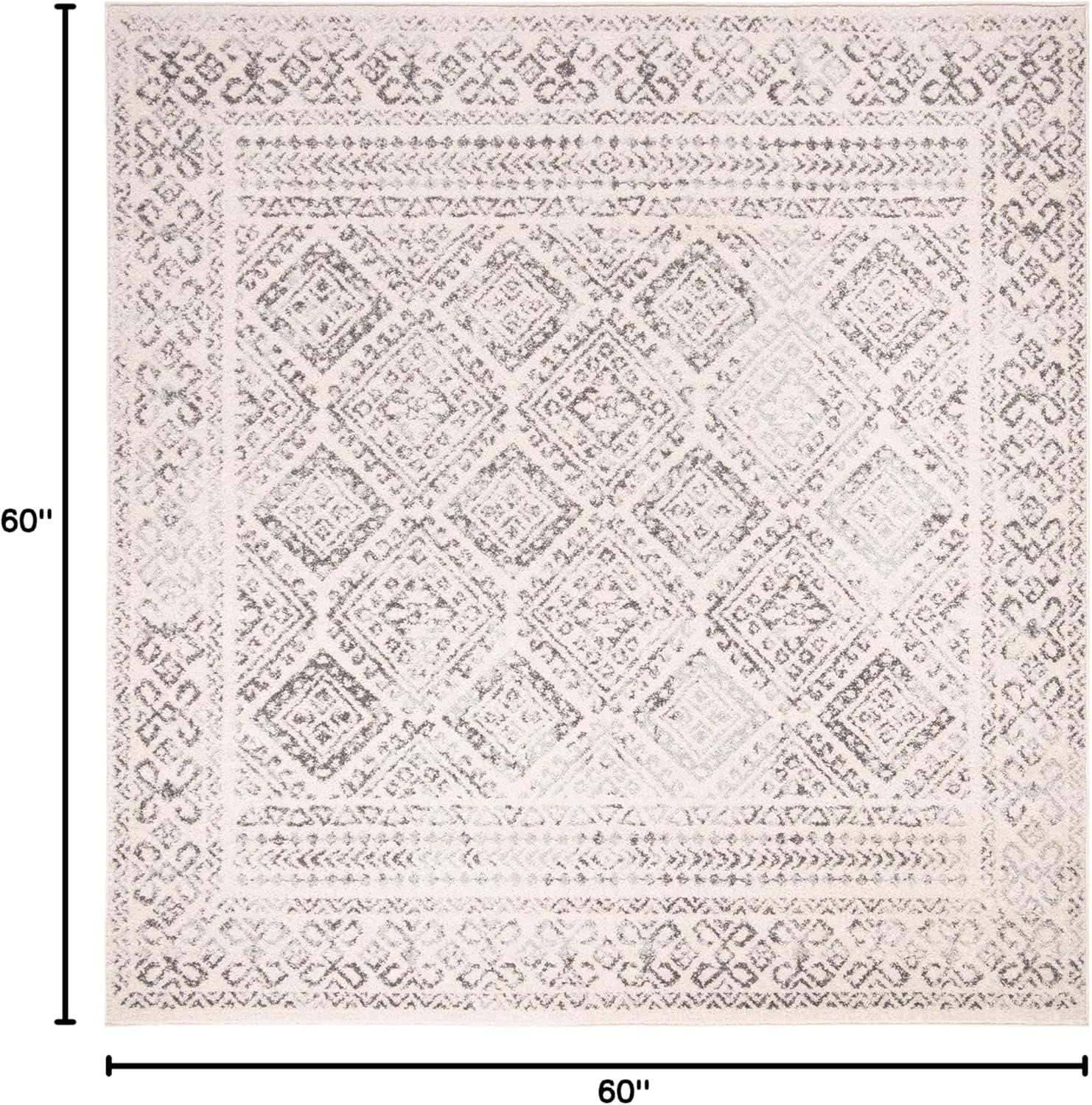 image:imageSAFAVIEH Area Rug 8x10 Tulum Collection Large Ivory amp Grey Moroccan Boho Distressed Design NonShedding amp Easy to Clean Ideal for Living Room Bedroom Dining Space TUL264AIvoryGrey