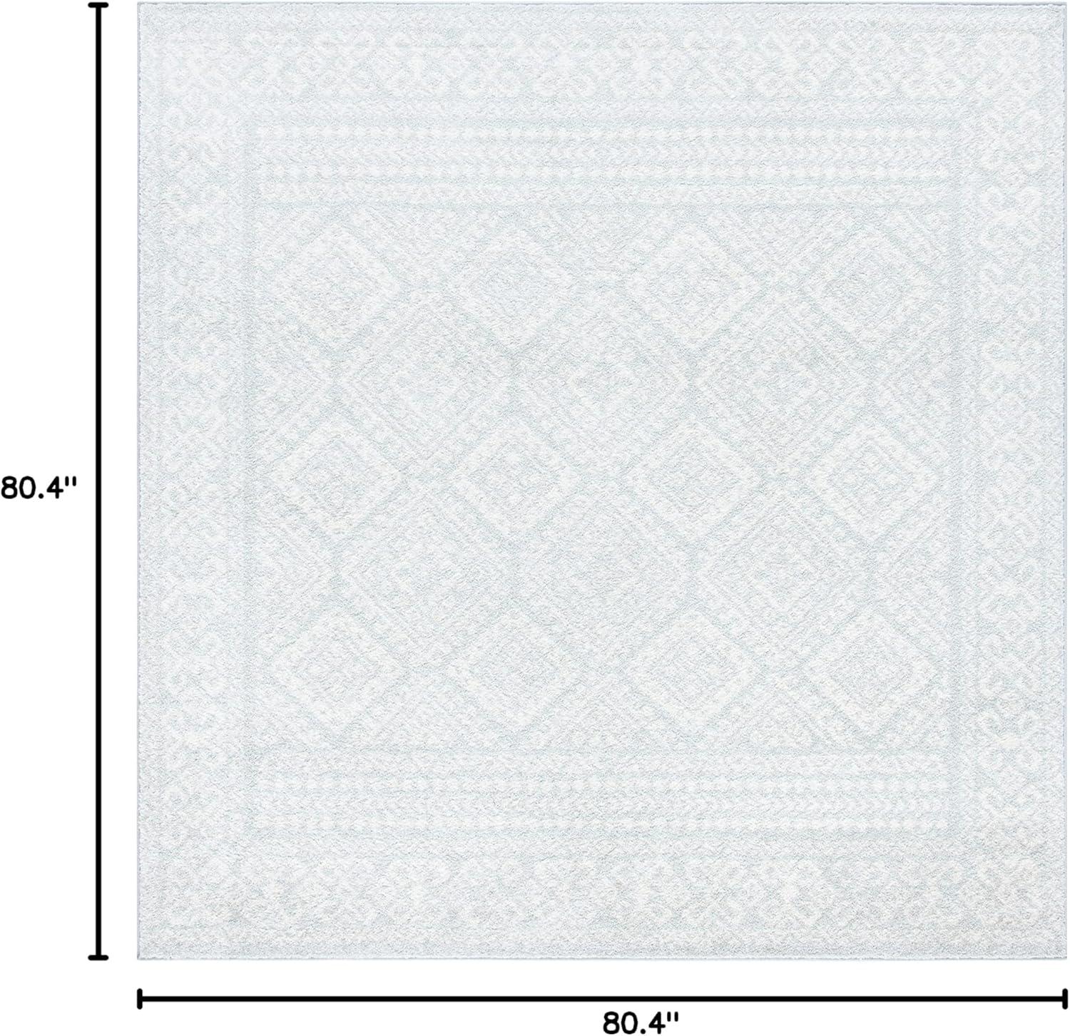 image:imageSAFAVIEH Area Rug 8x10 Tulum Collection Large Ivory amp Grey Moroccan Boho Distressed Design NonShedding amp Easy to Clean Ideal for Living Room Bedroom Dining Space TUL264ALight GreyIvory