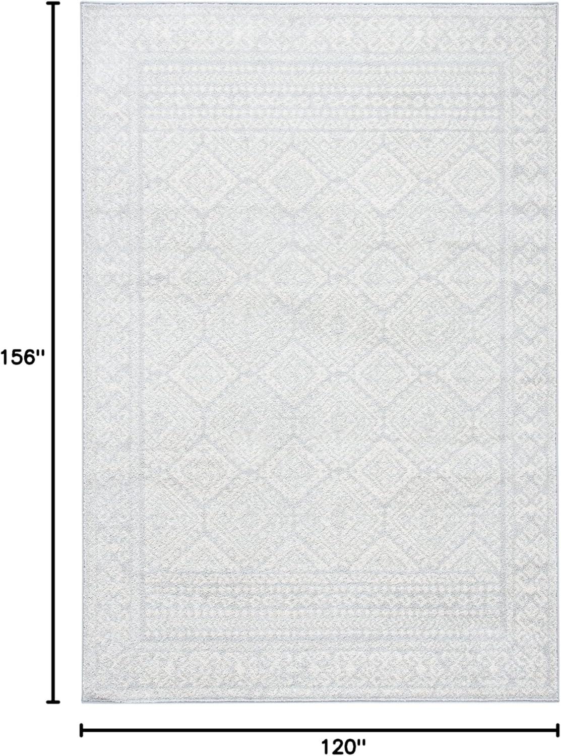 image:imageSAFAVIEH Area Rug 8x10 Tulum Collection Large Ivory amp Grey Moroccan Boho Distressed Design NonShedding amp Easy to Clean Ideal for Living Room Bedroom Dining Space TUL264ALight GreyIvory