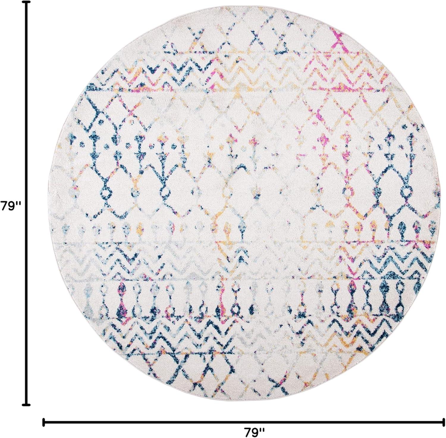image:imageSAFAVIEH Area Rug 8x10 Tulum Collection Large Navy amp Ivory Moroccan Boho Distressed Design NonShedding amp Easy to Clean Ideal for Living Room Bedroom Dining Space TUL270NIvoryBlue