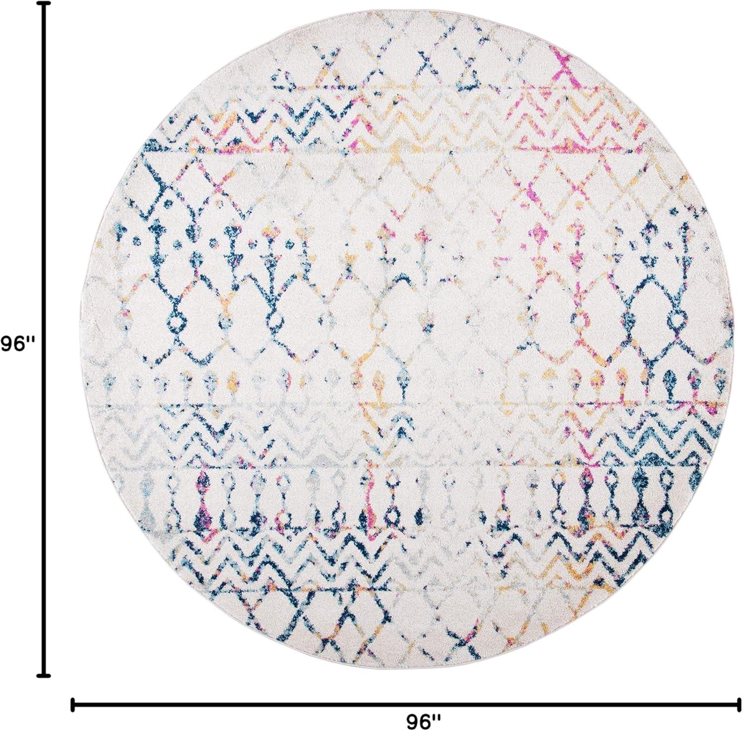 image:imageSAFAVIEH Area Rug 8x10 Tulum Collection Large Navy amp Ivory Moroccan Boho Distressed Design NonShedding amp Easy to Clean Ideal for Living Room Bedroom Dining Space TUL270NIvoryBlue
