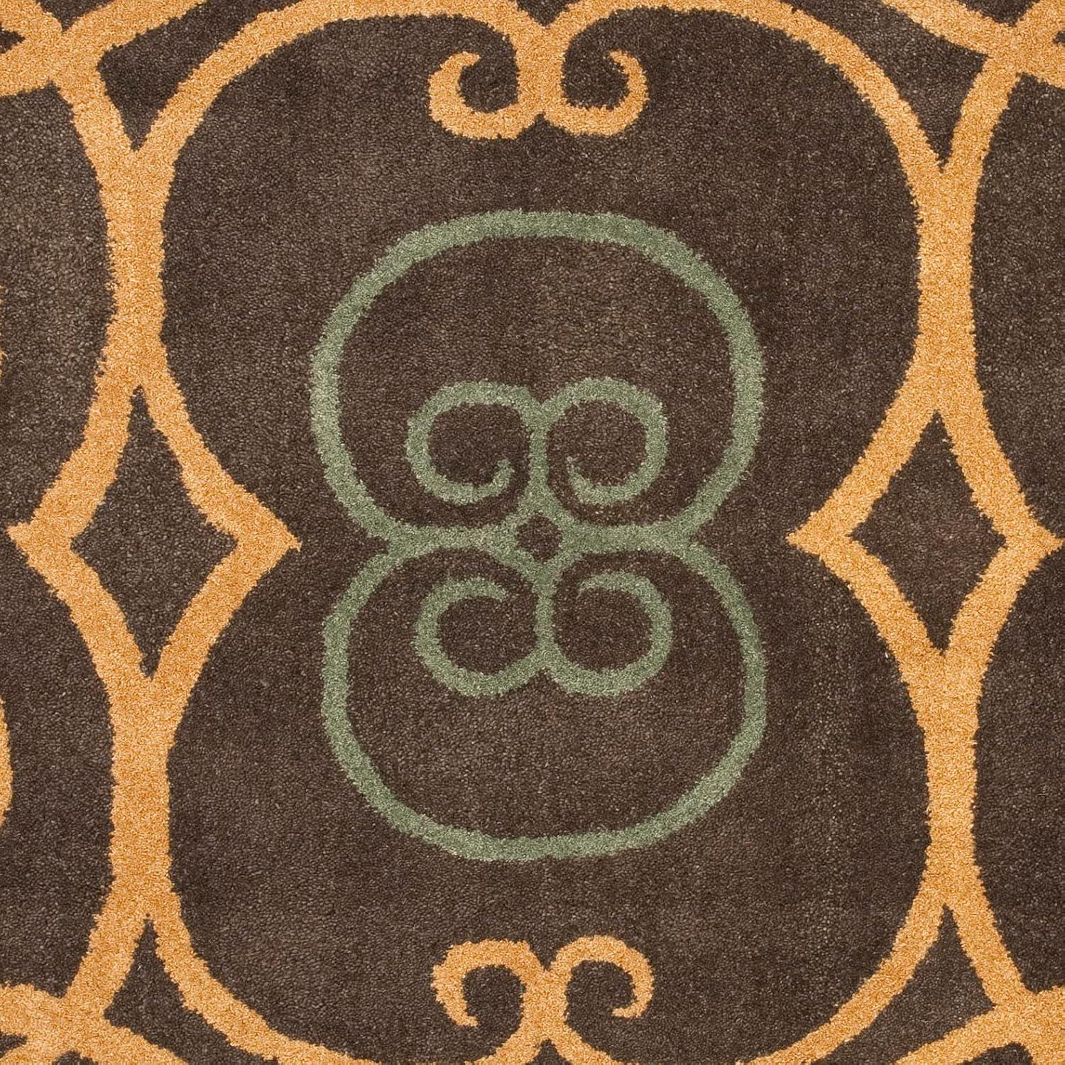 image:imageSAFAVIEH Area Rug 8x10 Tulum Collection Large Navy amp Ivory Moroccan Boho Distressed Design NonShedding amp Easy to Clean Ideal for Living Room Bedroom Dining Space TUL270NBlackIvory